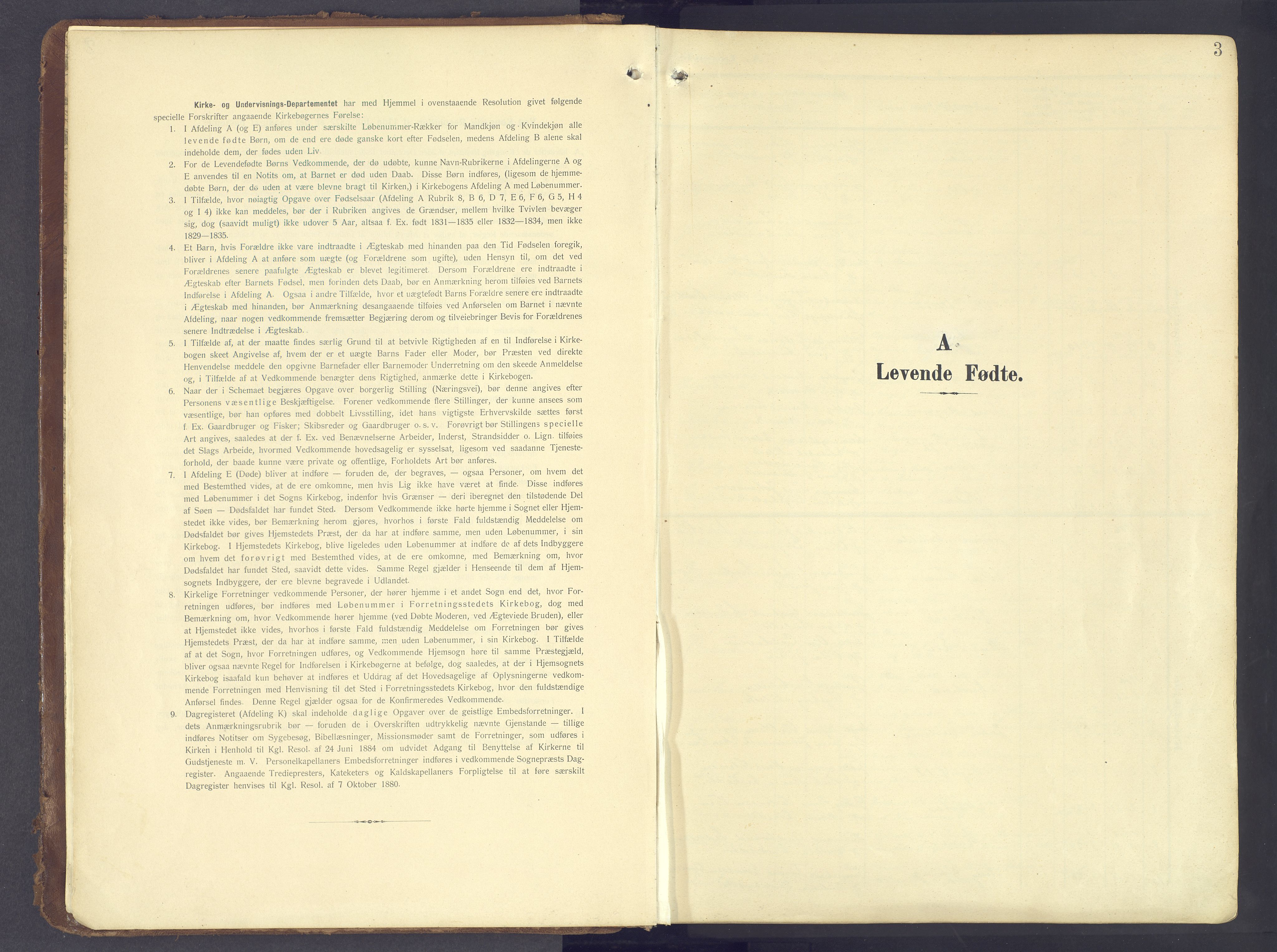 Lunner prestekontor, SAH/PREST-118/H/Ha/Haa/L0001: Parish register (official) no. 1, 1907-1922, p. 3