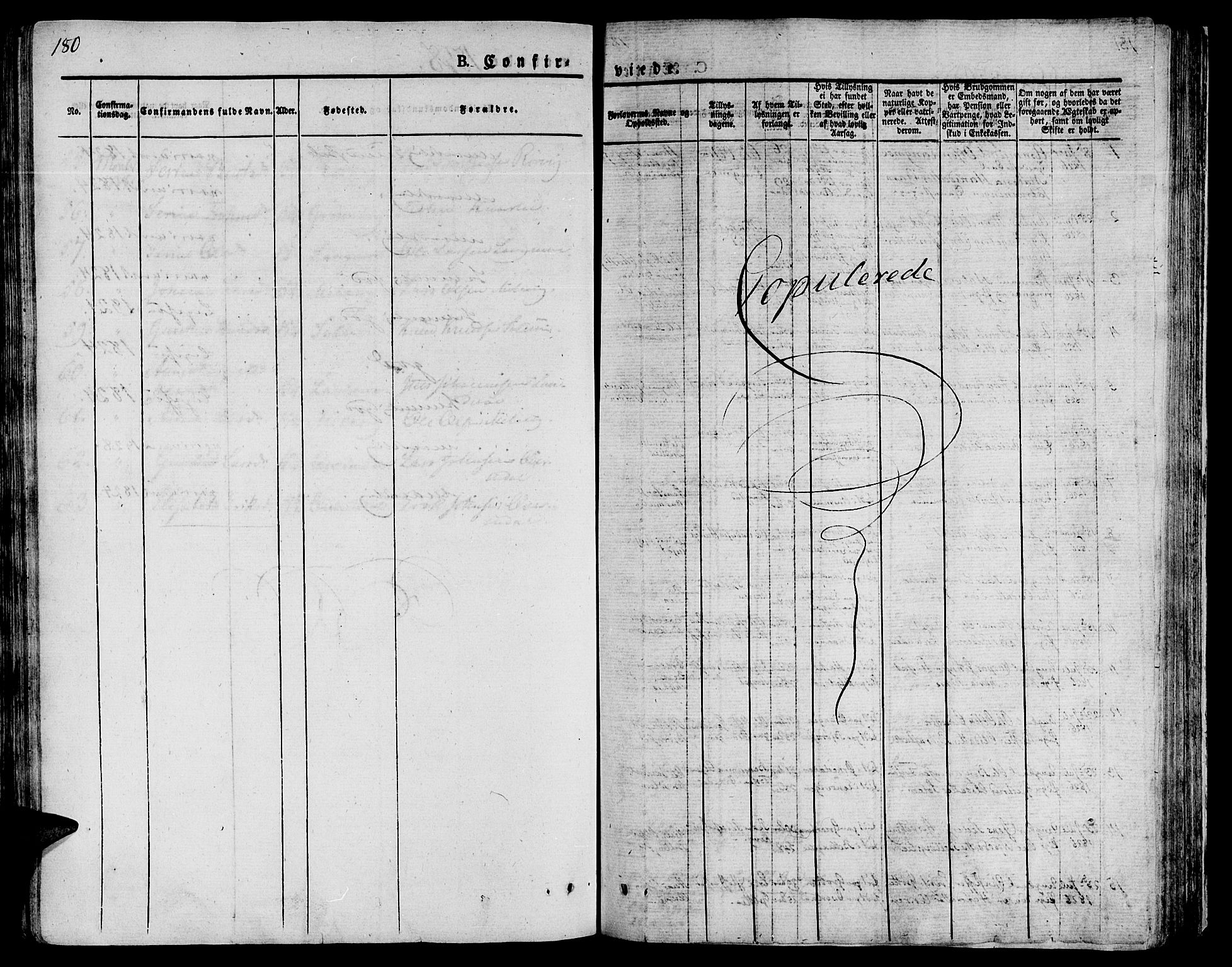 Ministerialprotokoller, klokkerbøker og fødselsregistre - Sør-Trøndelag, SAT/A-1456/646/L0609: Parish register (official) no. 646A07, 1826-1838, p. 180