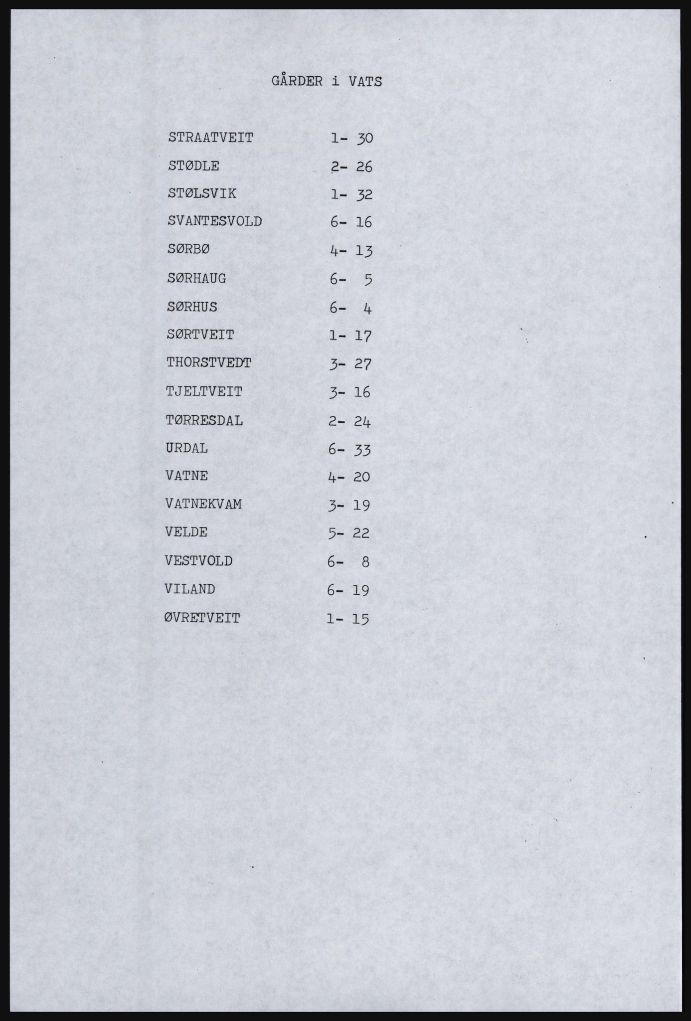 SAST, Copy of 1920 census for the Northern Rogaland, 1920, p. 124