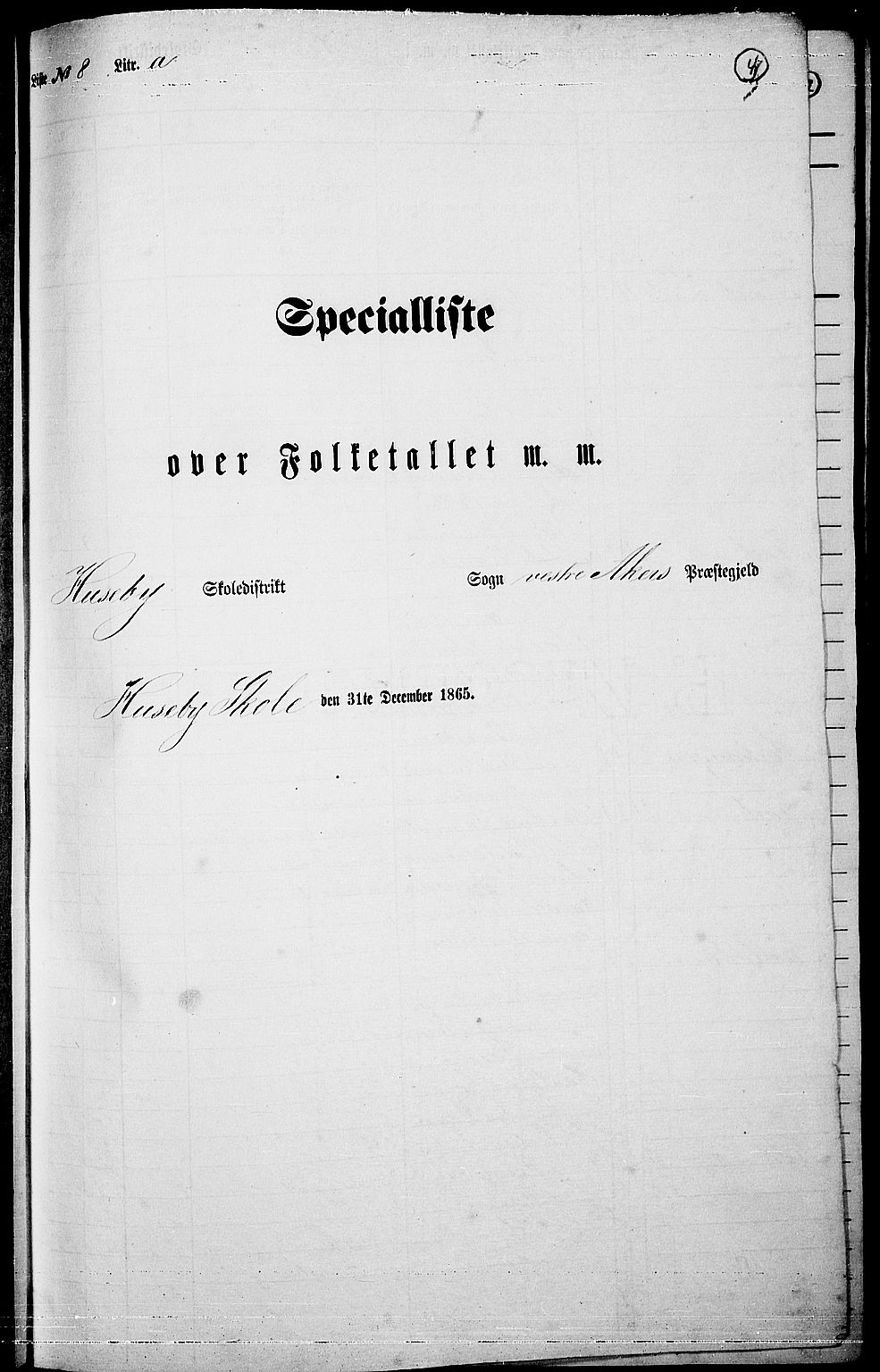RA, 1865 census for Vestre Aker, 1865, p. 214