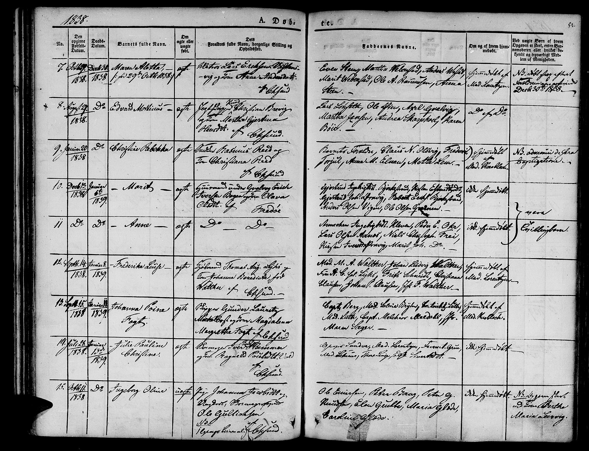 Ministerialprotokoller, klokkerbøker og fødselsregistre - Møre og Romsdal, AV/SAT-A-1454/572/L0843: Parish register (official) no. 572A06, 1832-1842, p. 52