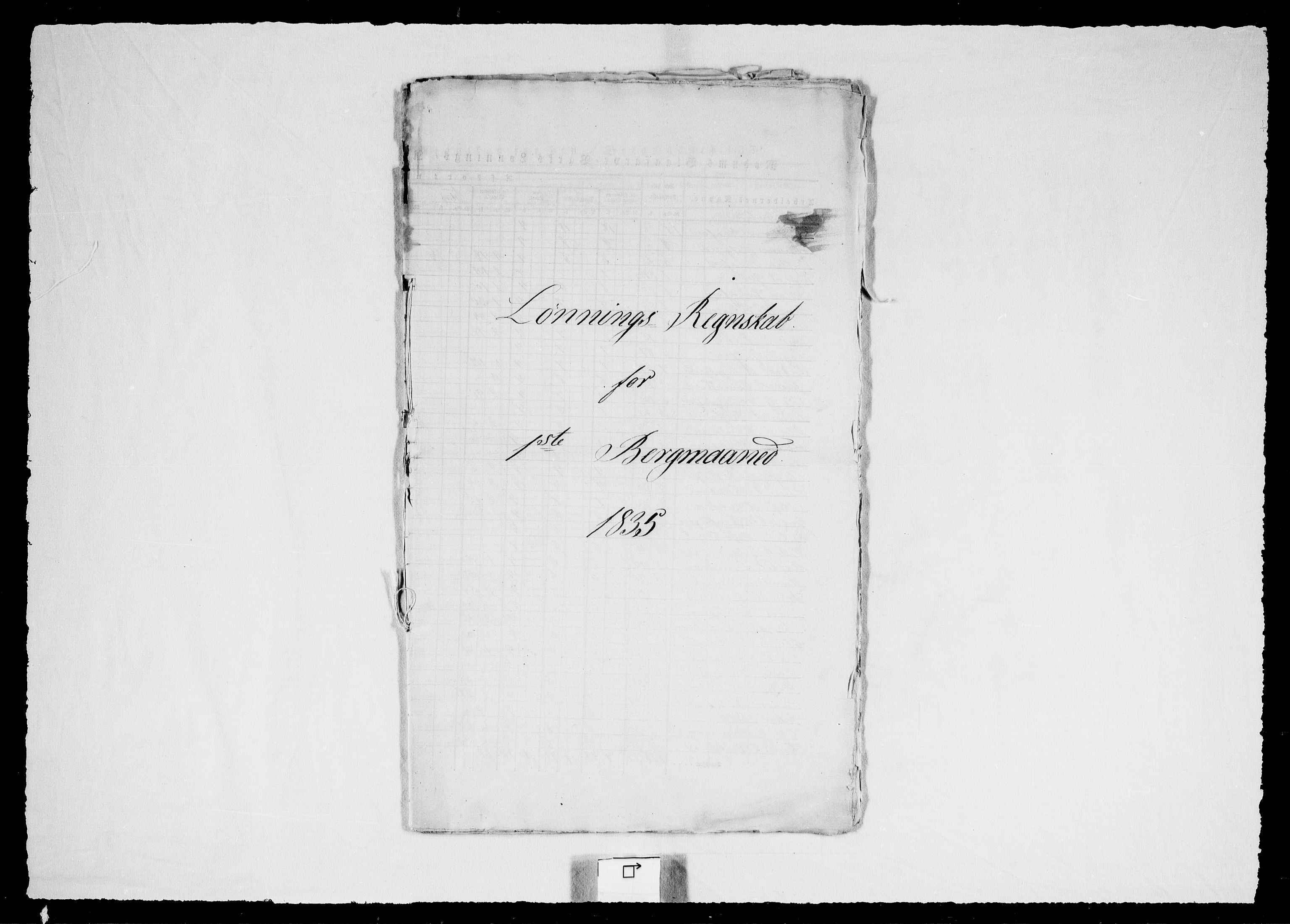 Modums Blaafarveværk, RA/PA-0157/G/Gd/Gdd/L0275/0001: -- / Lønningsregnskap, 1835-1836, p. 3