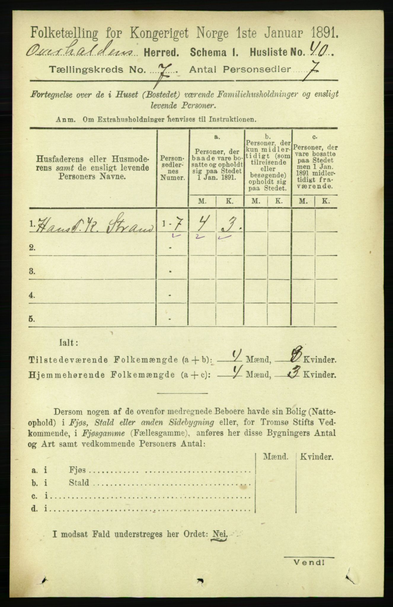 RA, 1891 census for 1744 Overhalla, 1891, p. 2628