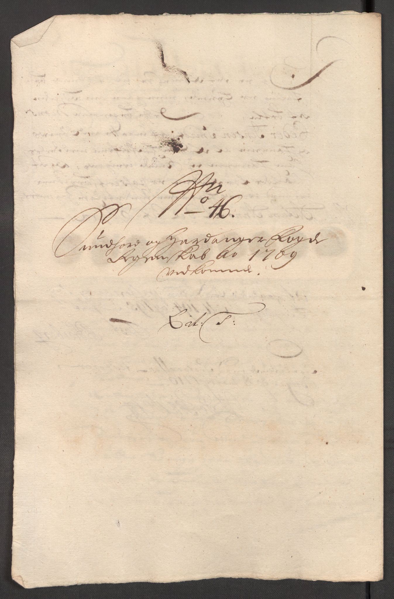 Rentekammeret inntil 1814, Reviderte regnskaper, Fogderegnskap, AV/RA-EA-4092/R48/L2986: Fogderegnskap Sunnhordland og Hardanger, 1709-1710, p. 247