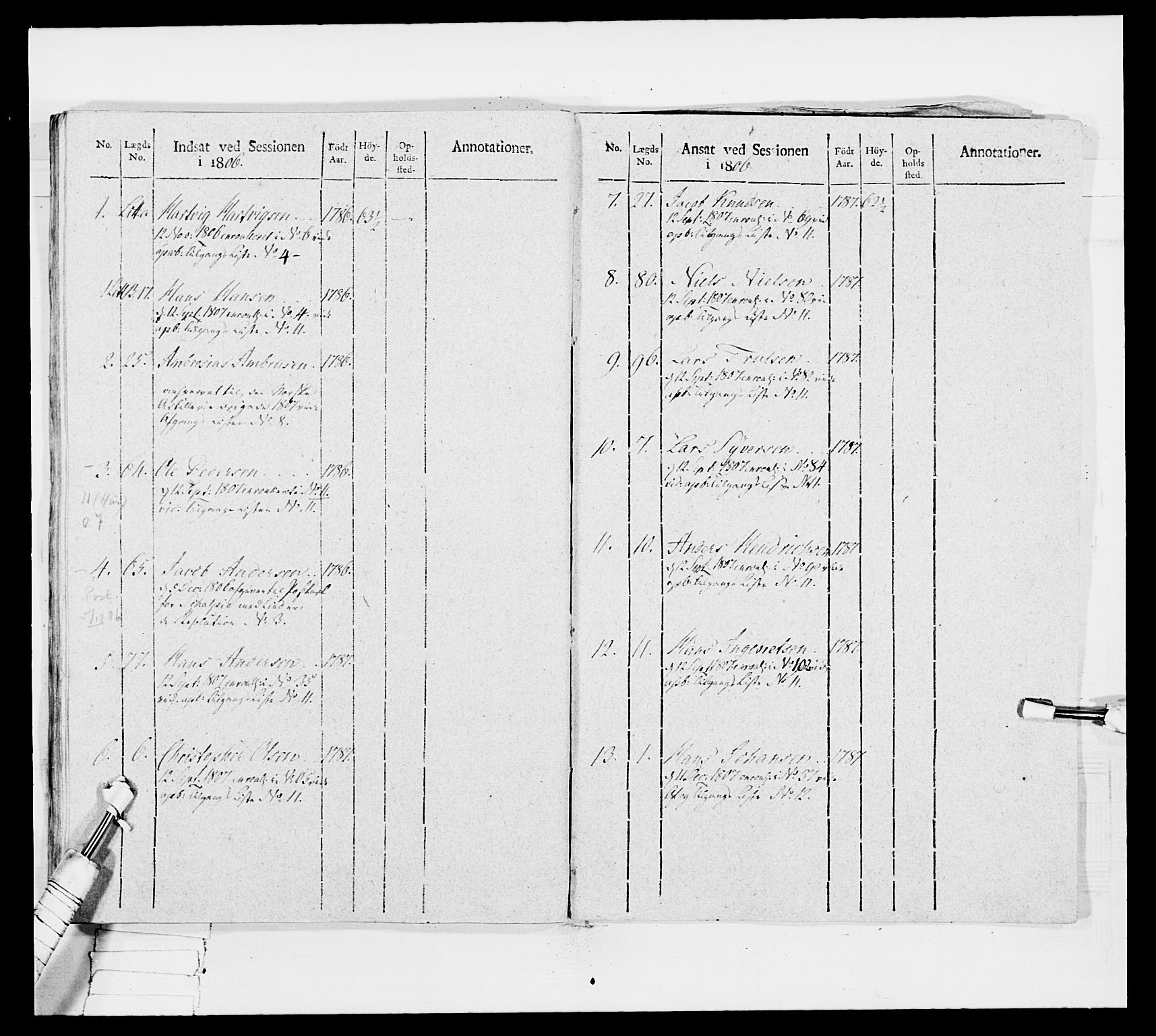 Generalitets- og kommissariatskollegiet, Det kongelige norske kommissariatskollegium, AV/RA-EA-5420/E/Eh/L0033: Nordafjelske gevorbne infanteriregiment, 1810, p. 519