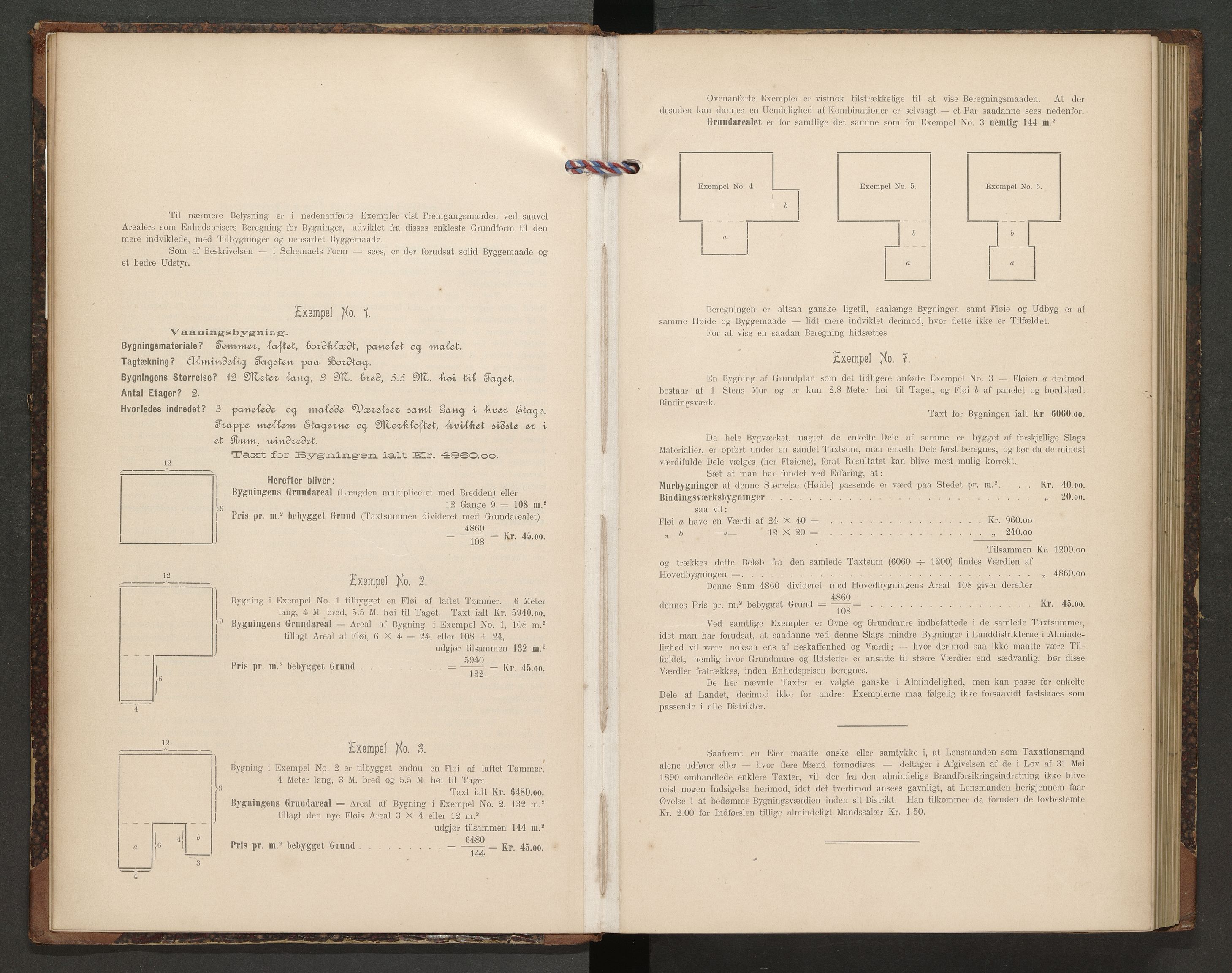 Norges Brannkasse Lista, AV/SAK-2241-0035/F/Fa/L0006: Branntakstprotokoll nr. 6 med gårdsnavnregister, 1901-1904