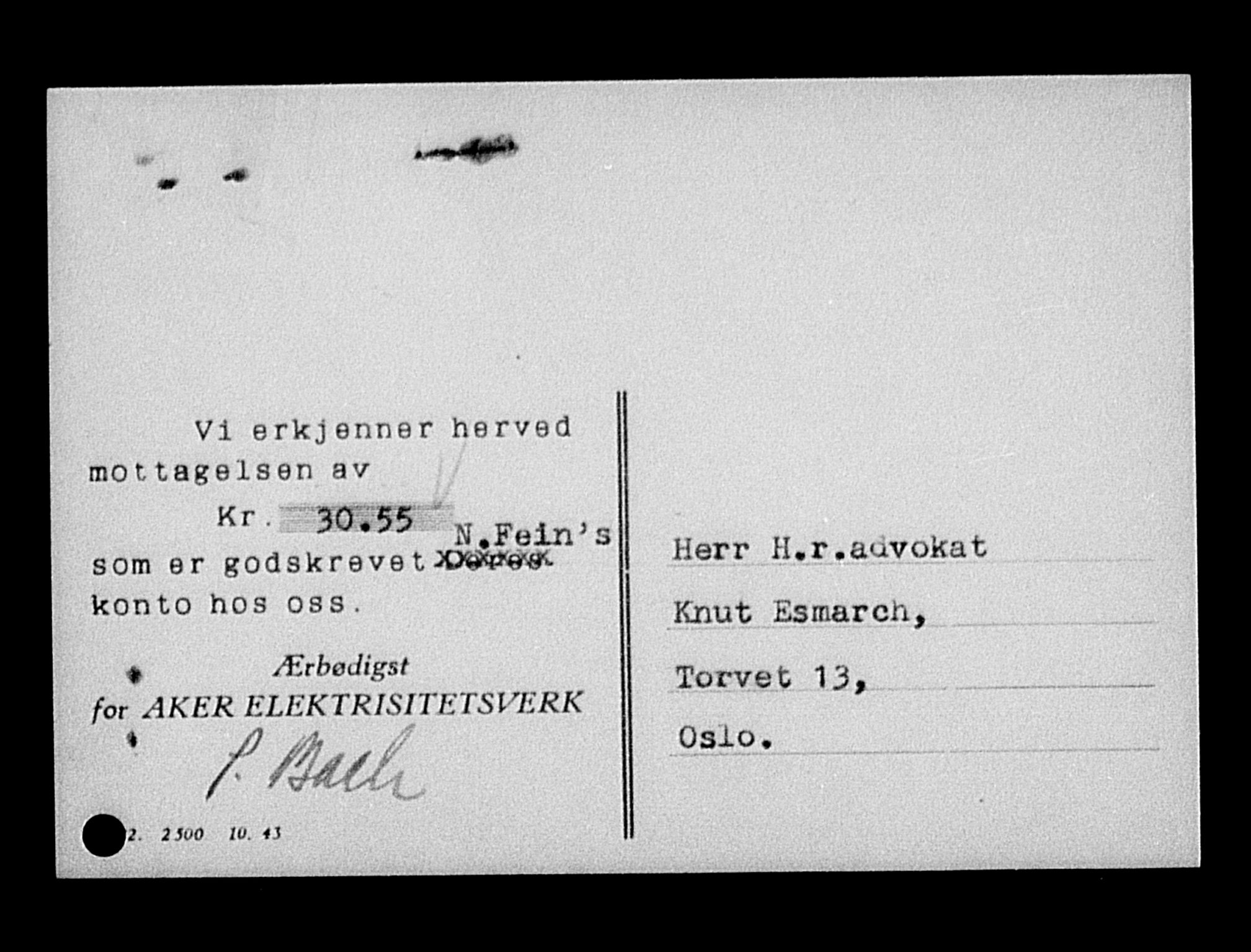 Justisdepartementet, Tilbakeføringskontoret for inndratte formuer, AV/RA-S-1564/H/Hc/Hcc/L0934: --, 1945-1947, p. 51