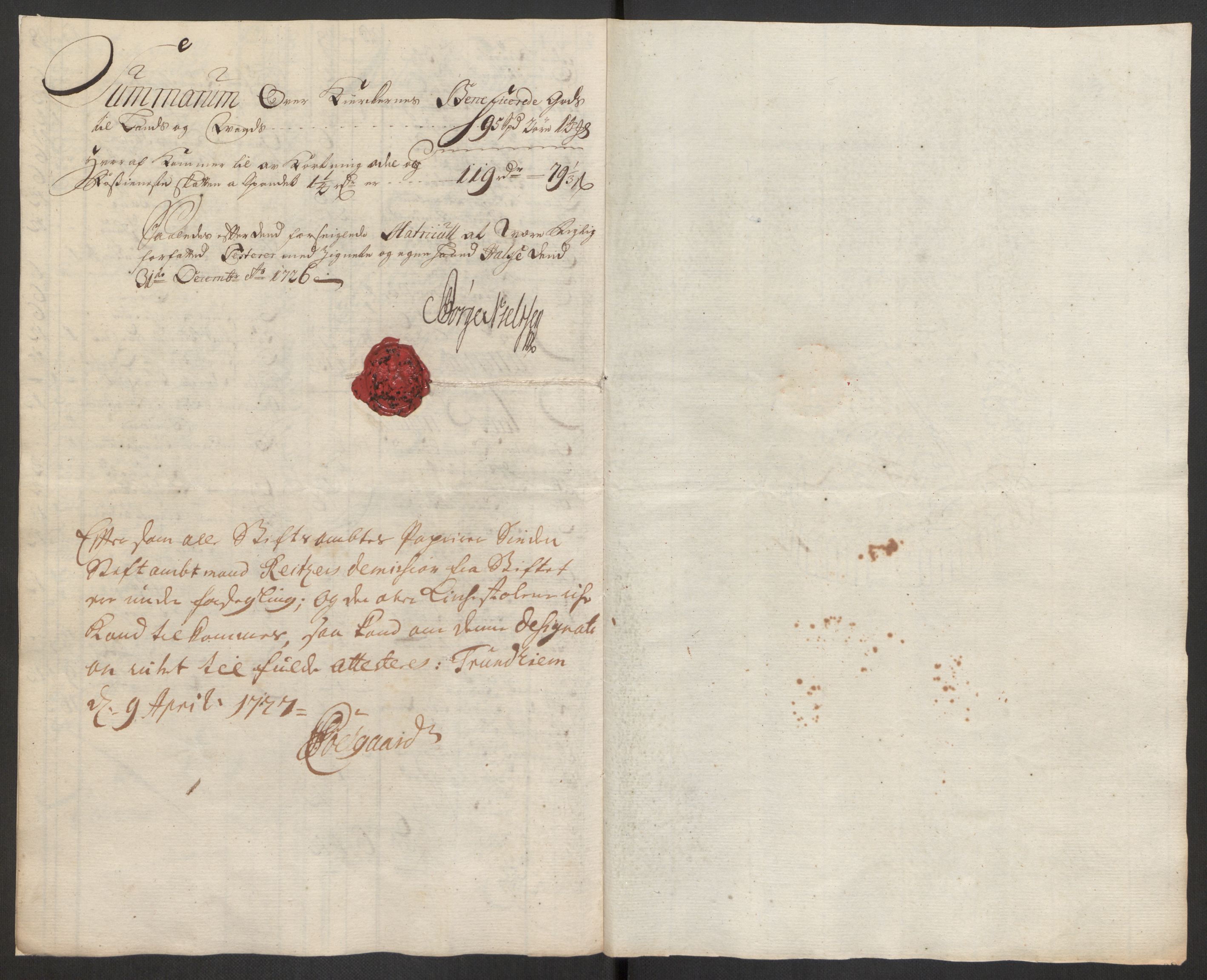 Rentekammeret inntil 1814, Reviderte regnskaper, Fogderegnskap, AV/RA-EA-4092/R56/L3758: Fogderegnskap Nordmøre, 1725, p. 333