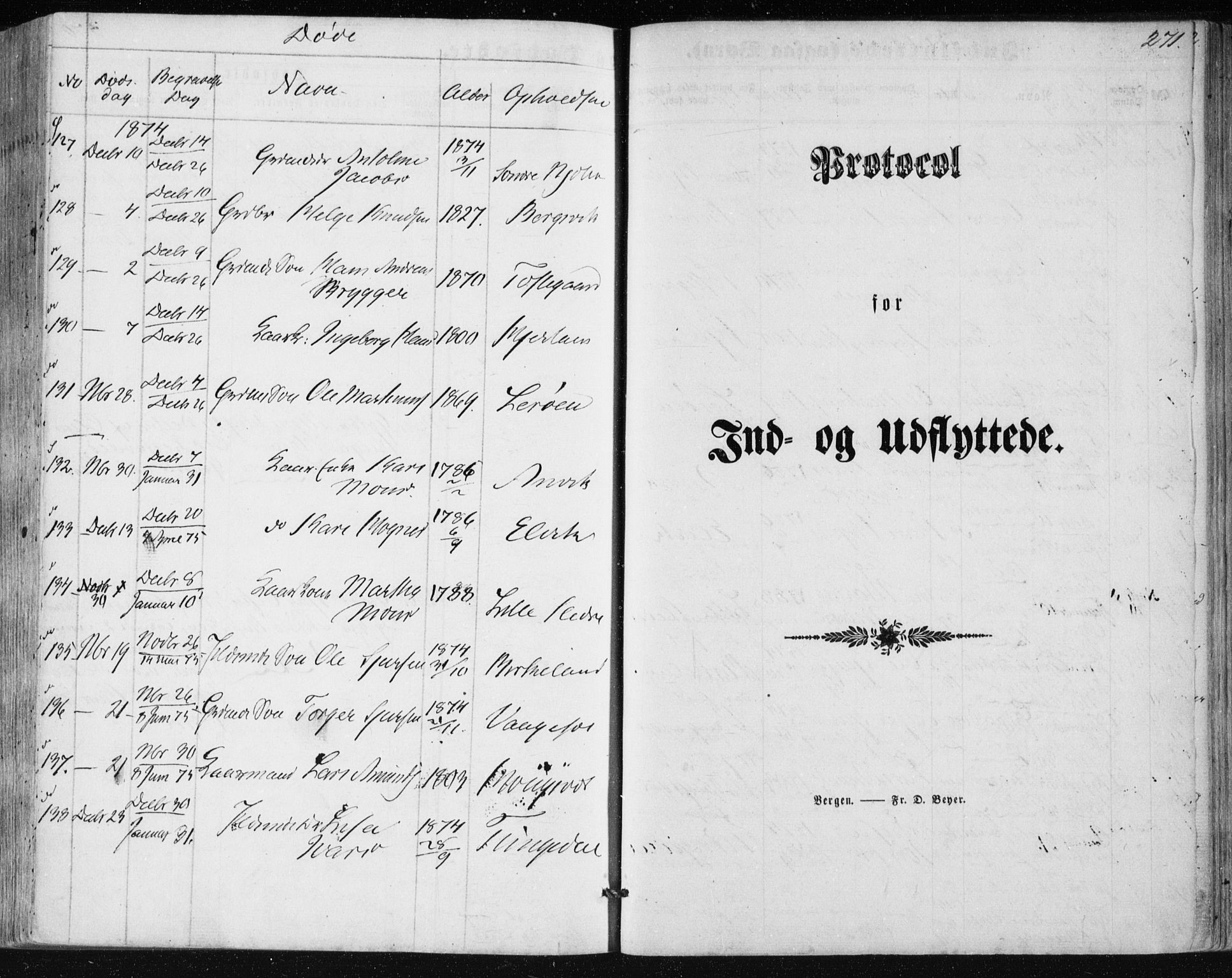Lindås Sokneprestembete, SAB/A-76701/H/Haa: Parish register (official) no. A 16, 1863-1875, p. 271