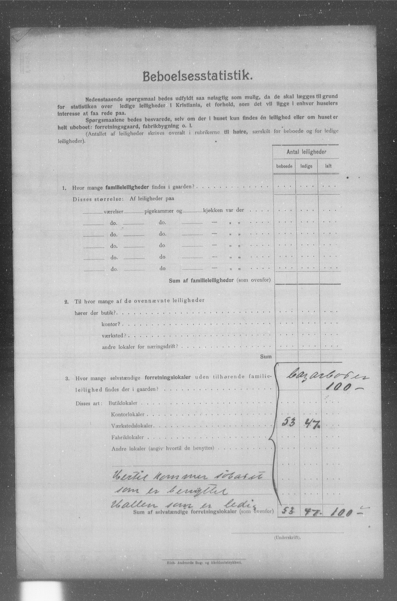 OBA, Municipal Census 1904 for Kristiania, 1904, p. 16312