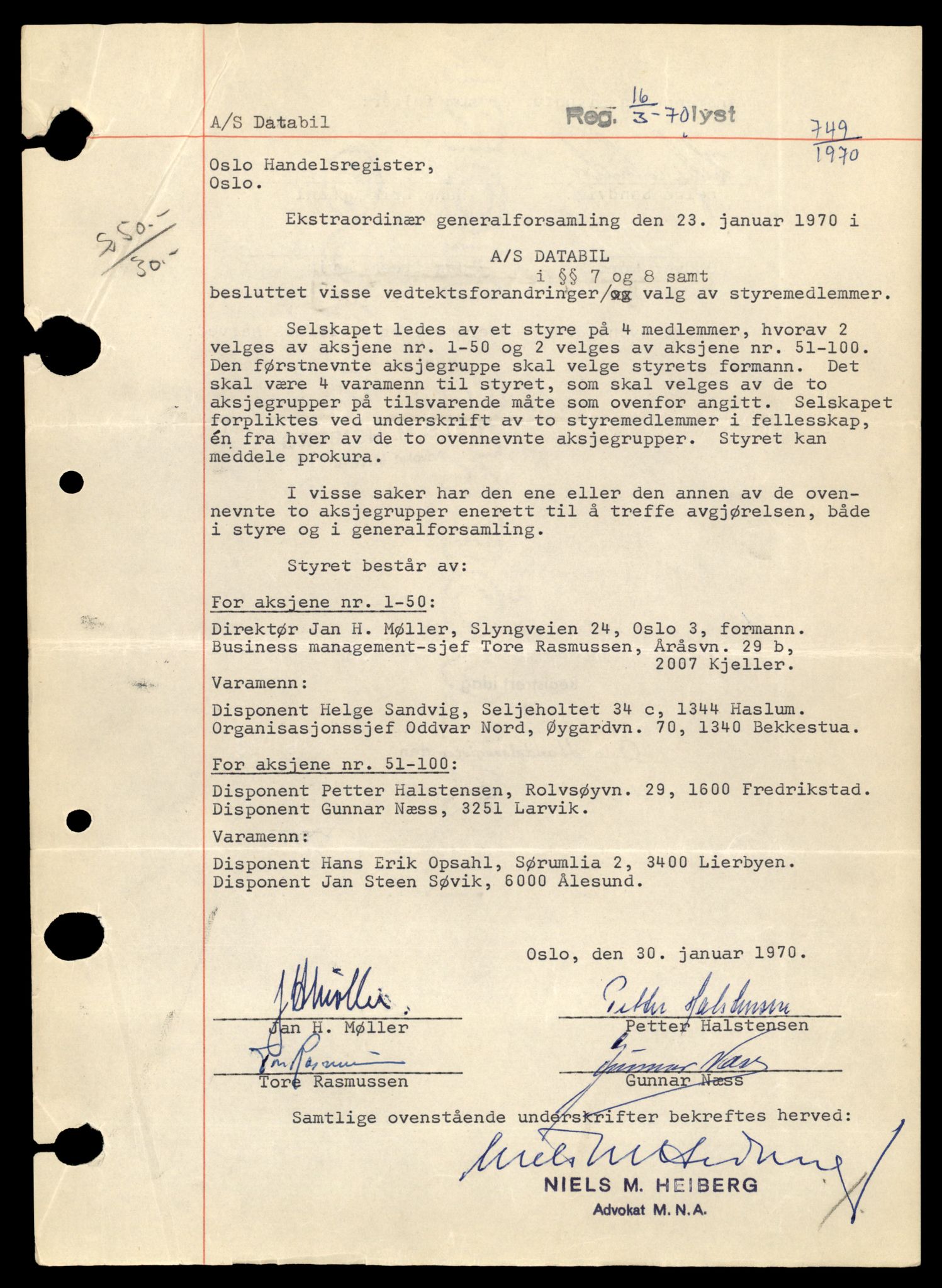 Oslo byfogd, Handelsregisteret, SAT/A-10867/G/Gb/Gbb/L0032: Registreringsmeldinger, D-Hb, 1979, p. 3