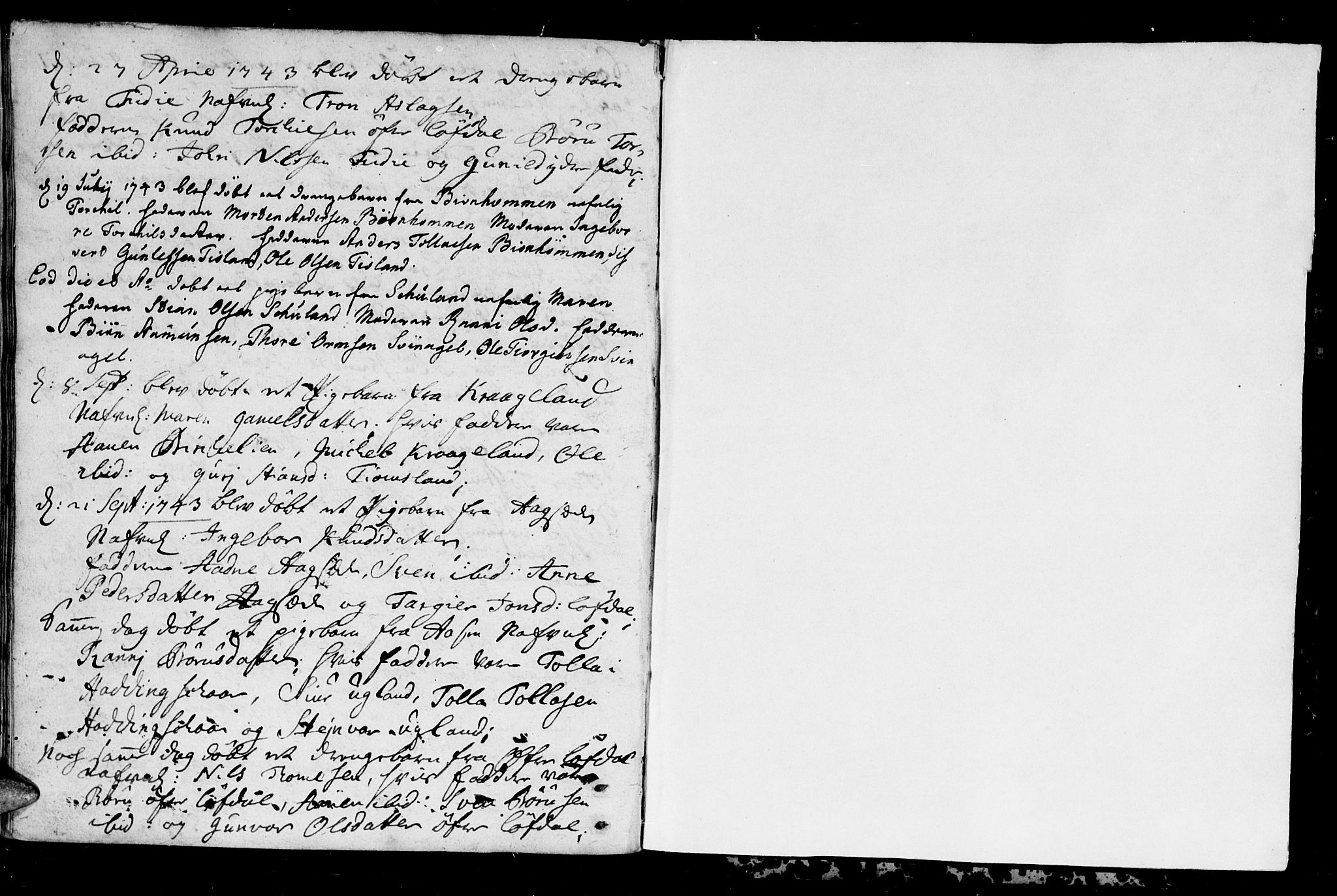 Holum sokneprestkontor, AV/SAK-1111-0022/F/Fa/Fab/L0001: Parish register (official) no. A 1, 1720-1752, p. 48