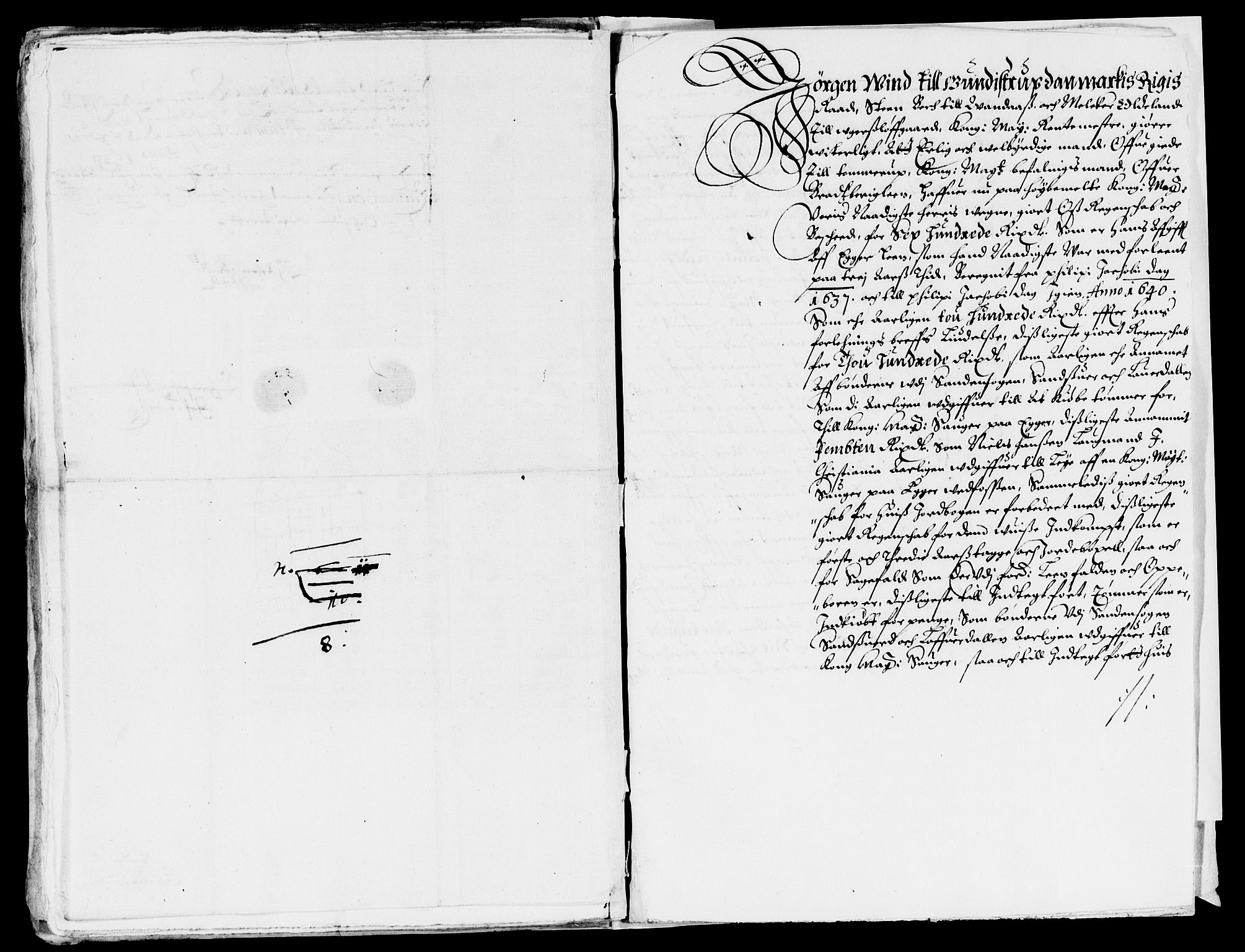 Rentekammeret inntil 1814, Reviderte regnskaper, Lensregnskaper, AV/RA-EA-5023/R/Rb/Rbm/L0006: Eiker len, 1639-1641