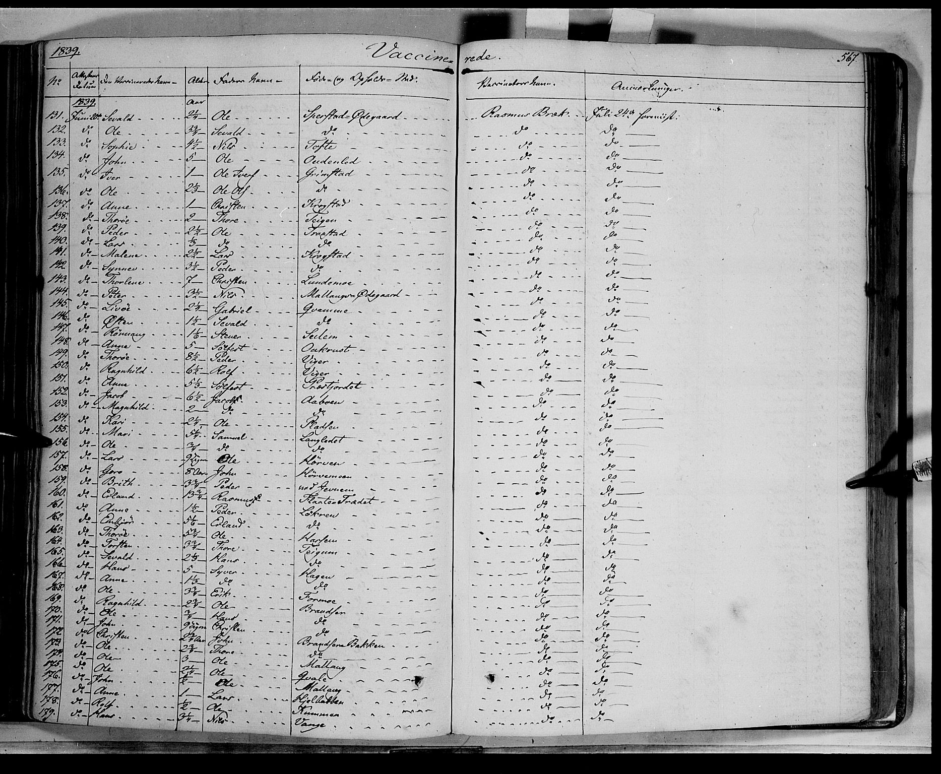 Lom prestekontor, AV/SAH-PREST-070/K/L0006: Parish register (official) no. 6B, 1837-1863, p. 567