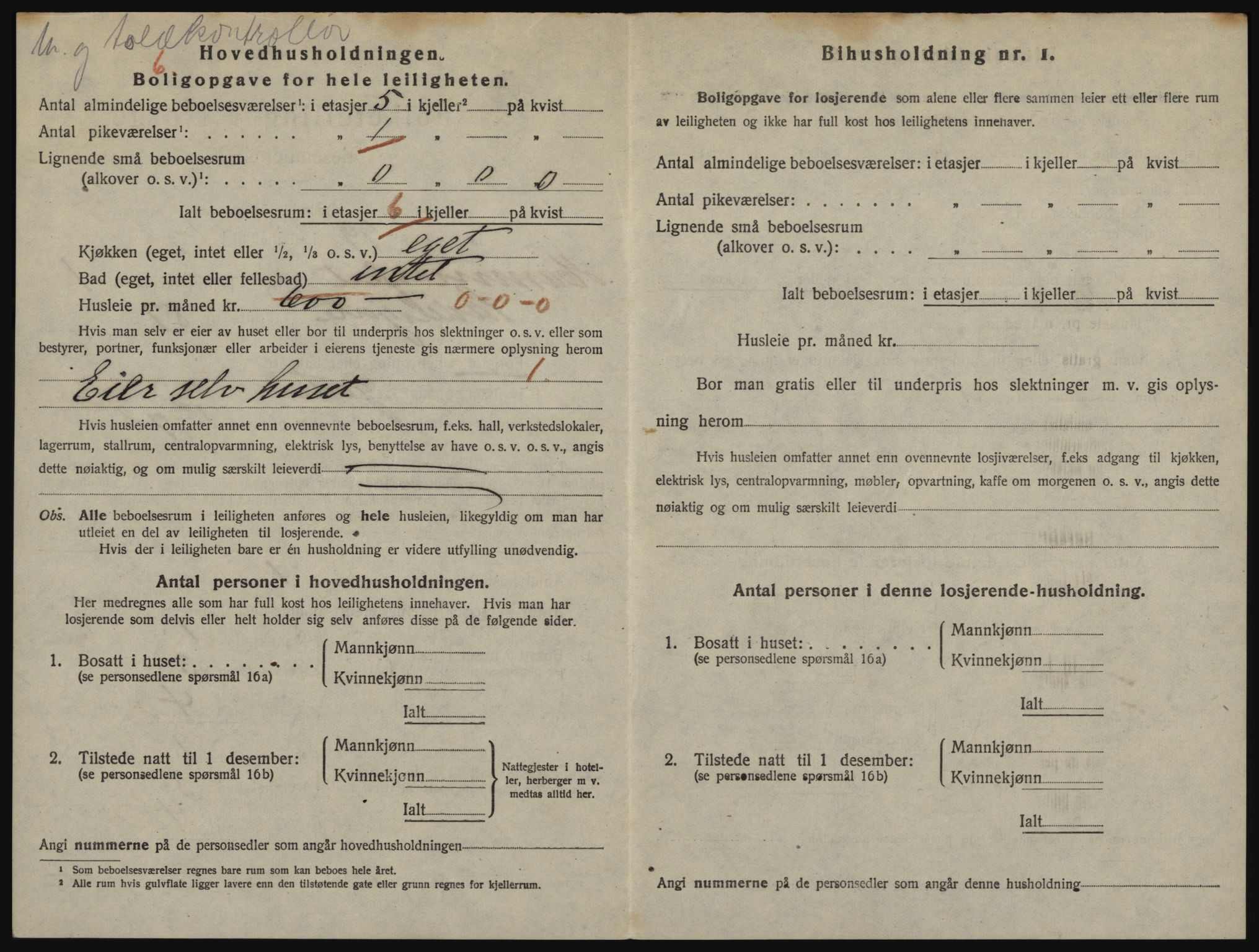 SATØ, 1920 census for Hammerfest, 1920, p. 1319