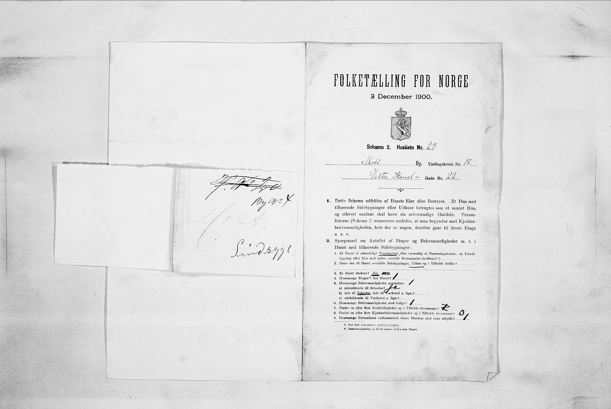 SAO, 1900 census for Moss, 1900, p. 42