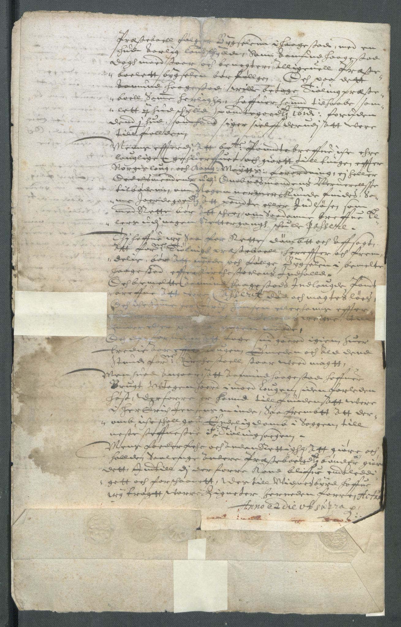 Riksarkivets diplomsamling, AV/RA-EA-5965/F02/L0148: Dokumenter, 1635, p. 34