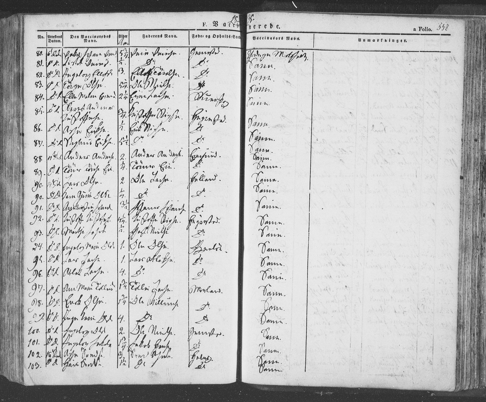 Eigersund sokneprestkontor, AV/SAST-A-101807/S08/L0009: Parish register (official) no. A 9, 1827-1850, p. 558