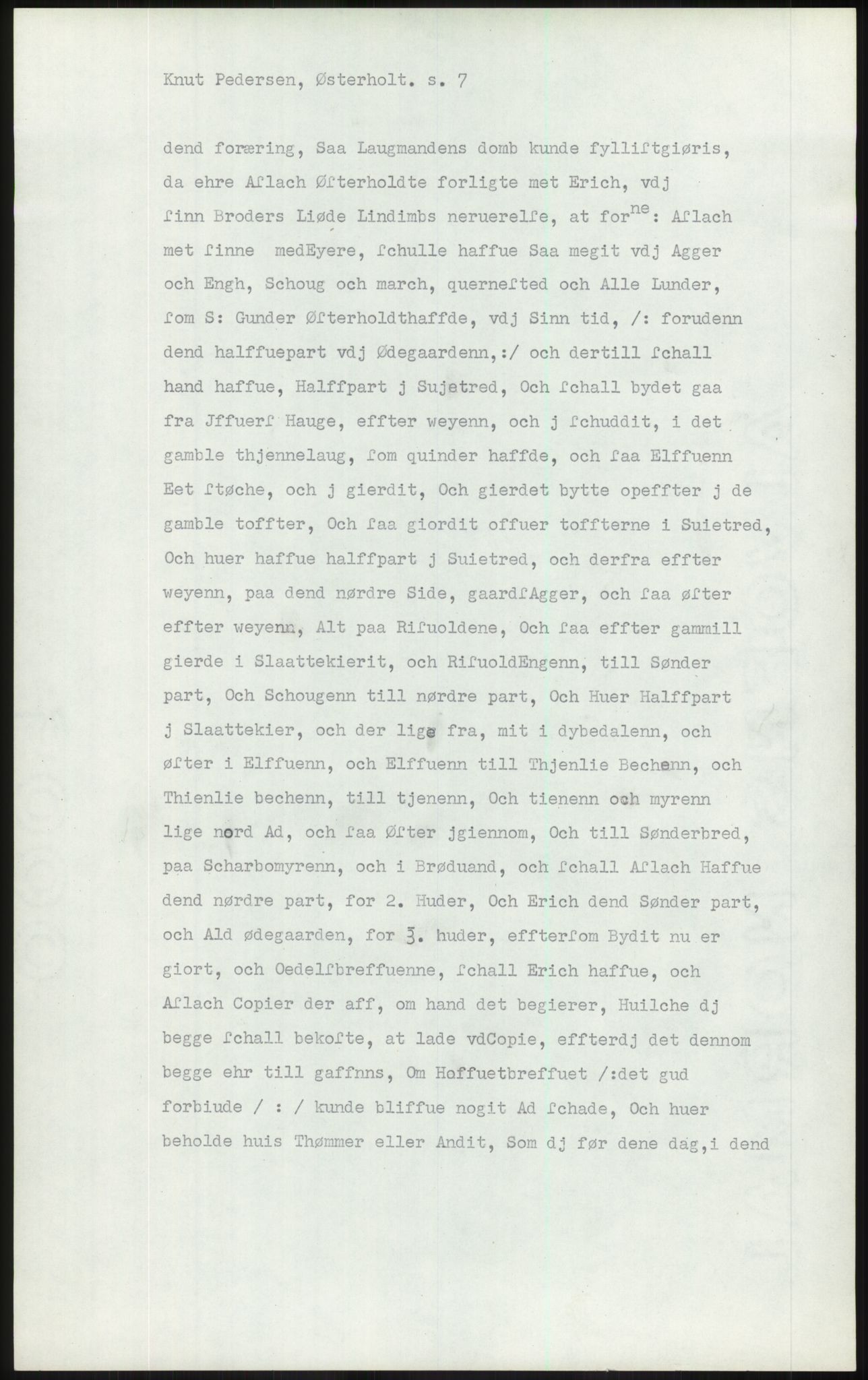 Samlinger til kildeutgivelse, Diplomavskriftsamlingen, AV/RA-EA-4053/H/Ha, p. 47