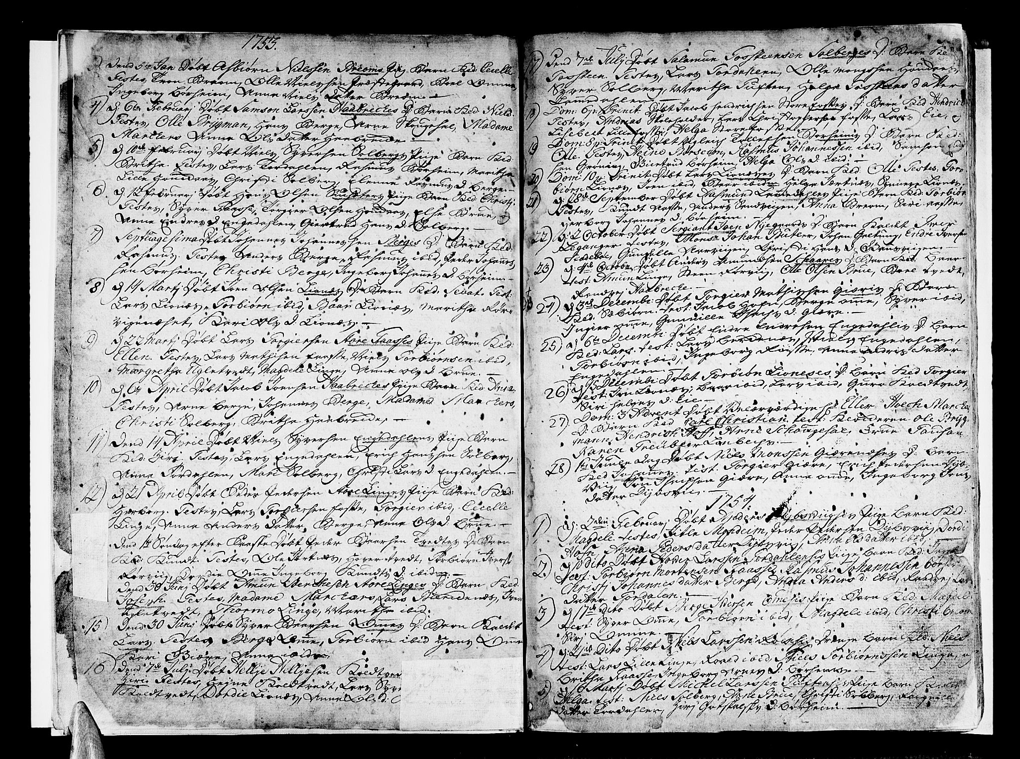 Strandebarm sokneprestembete, SAB/A-78401/H/Haa: Parish register (official) no. A 3 /1, 1750-1787, p. 3
