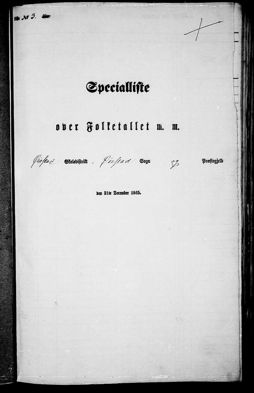 RA, 1865 census for Øyestad, 1865, p. 41