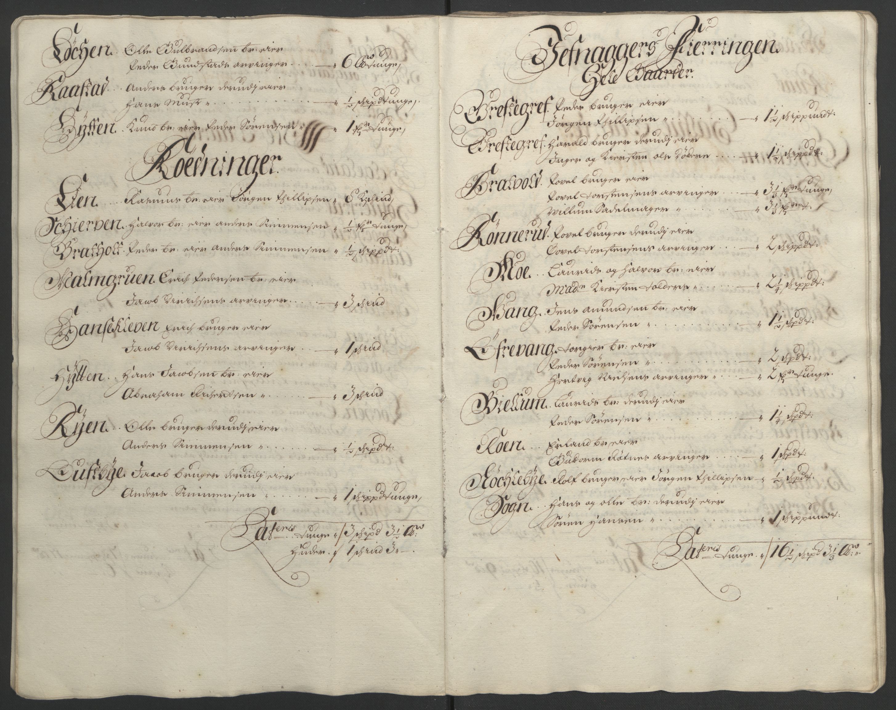 Rentekammeret inntil 1814, Reviderte regnskaper, Fogderegnskap, AV/RA-EA-4092/R18/L1293: Fogderegnskap Hadeland, Toten og Valdres, 1695, p. 75