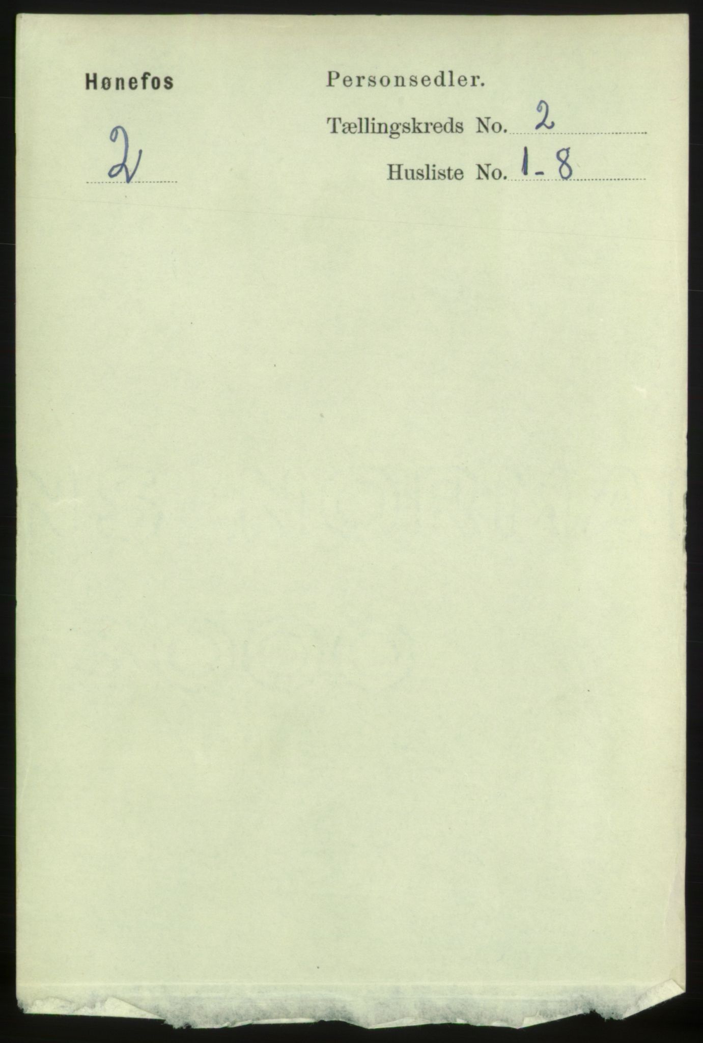 RA, 1891 census for 0601 Hønefoss, 1891, p. 523