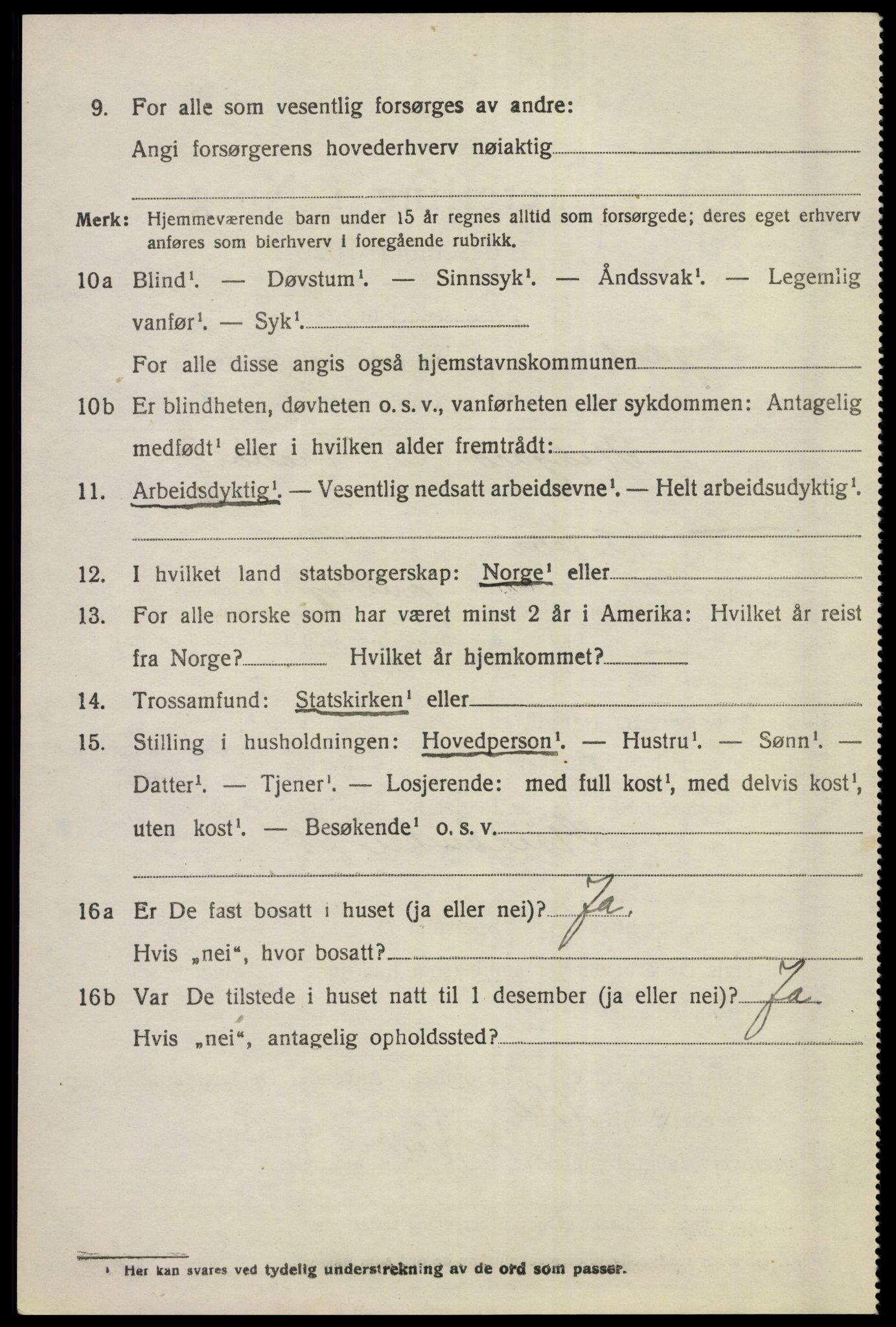 SAKO, 1920 census for Sigdal, 1920, p. 8713