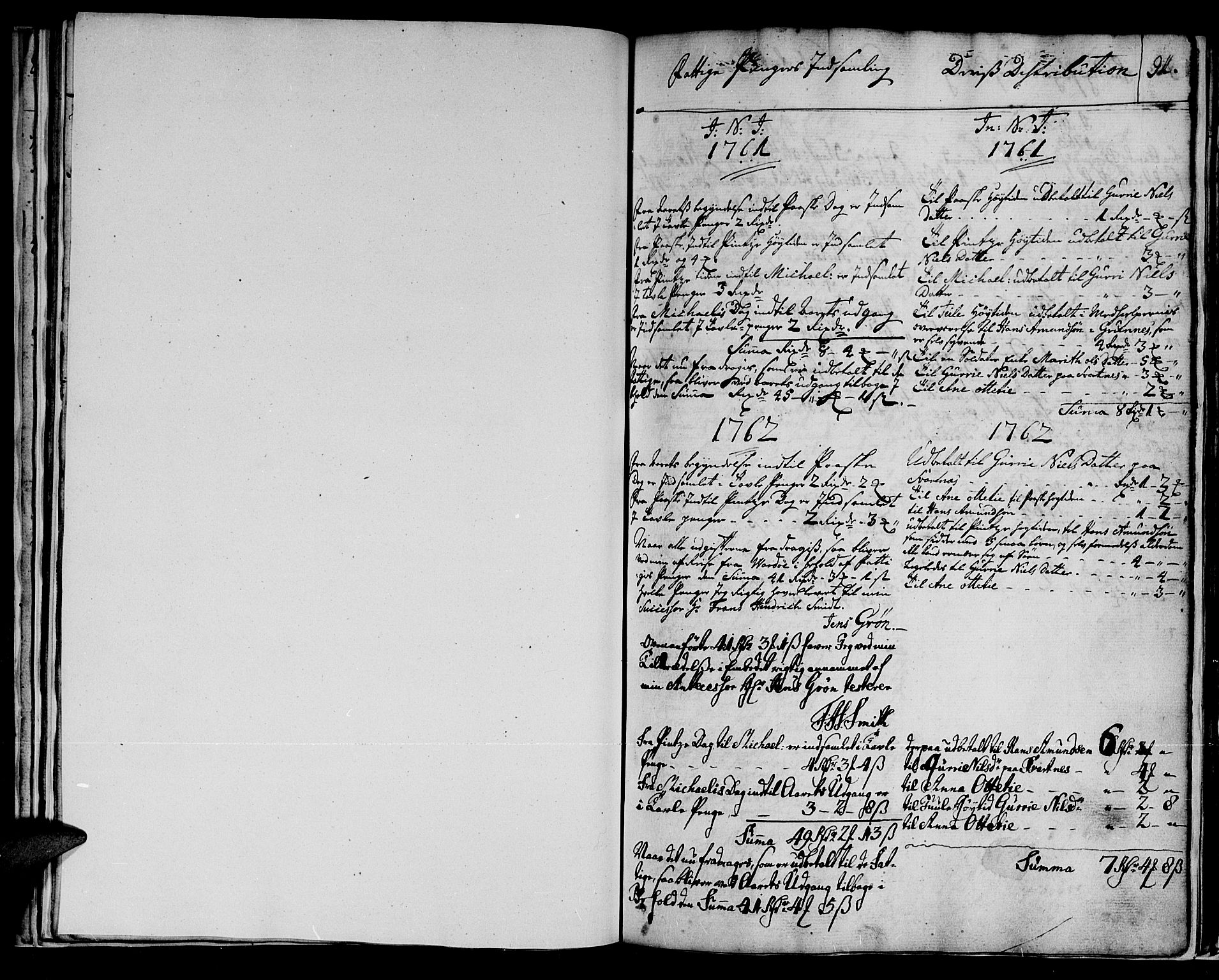Vadsø sokneprestkontor, SATØ/S-1325/H/Ha/L0001kirke: Parish register (official) no. 1, 1747-1768, p. 91