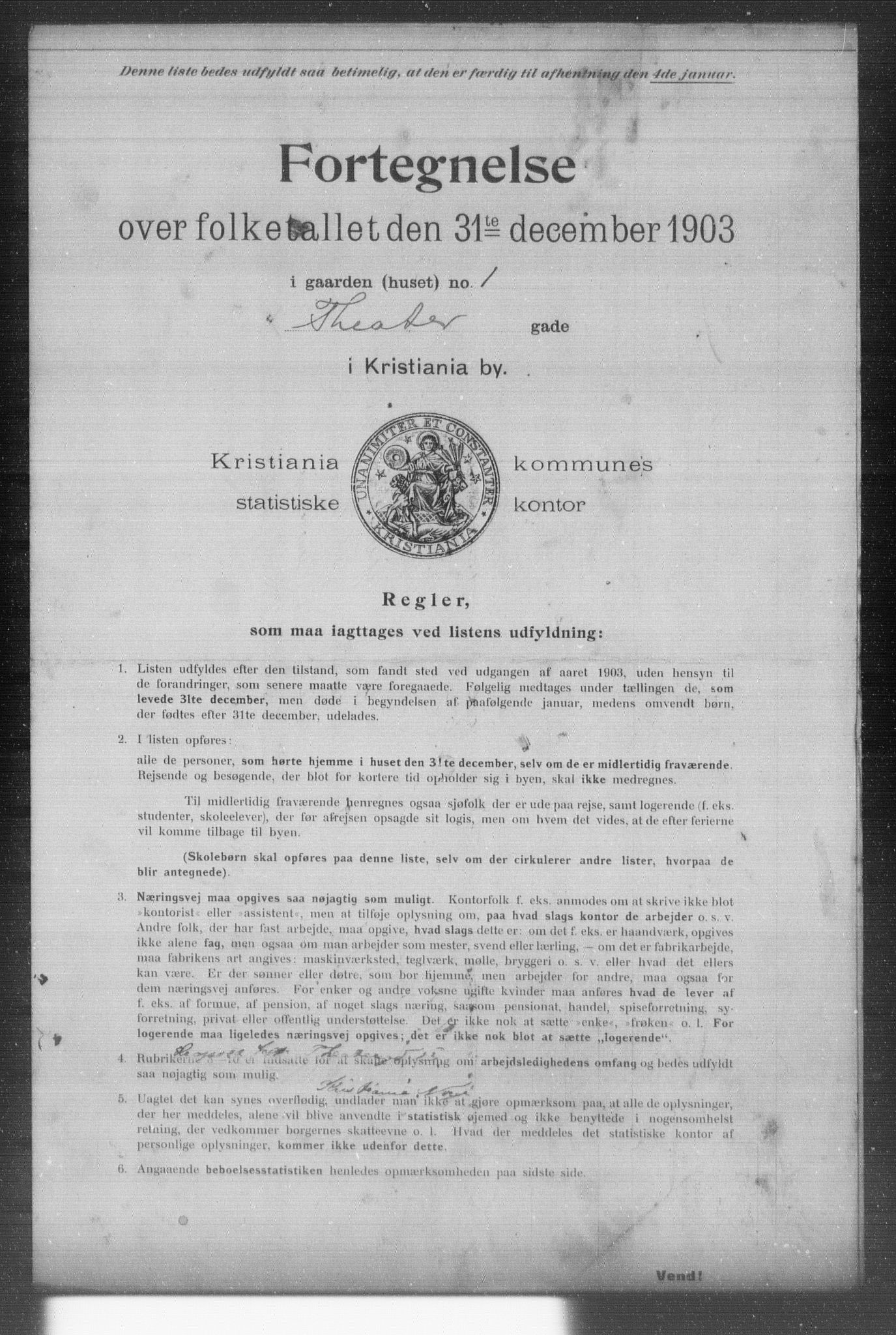 OBA, Municipal Census 1903 for Kristiania, 1903, p. 20787