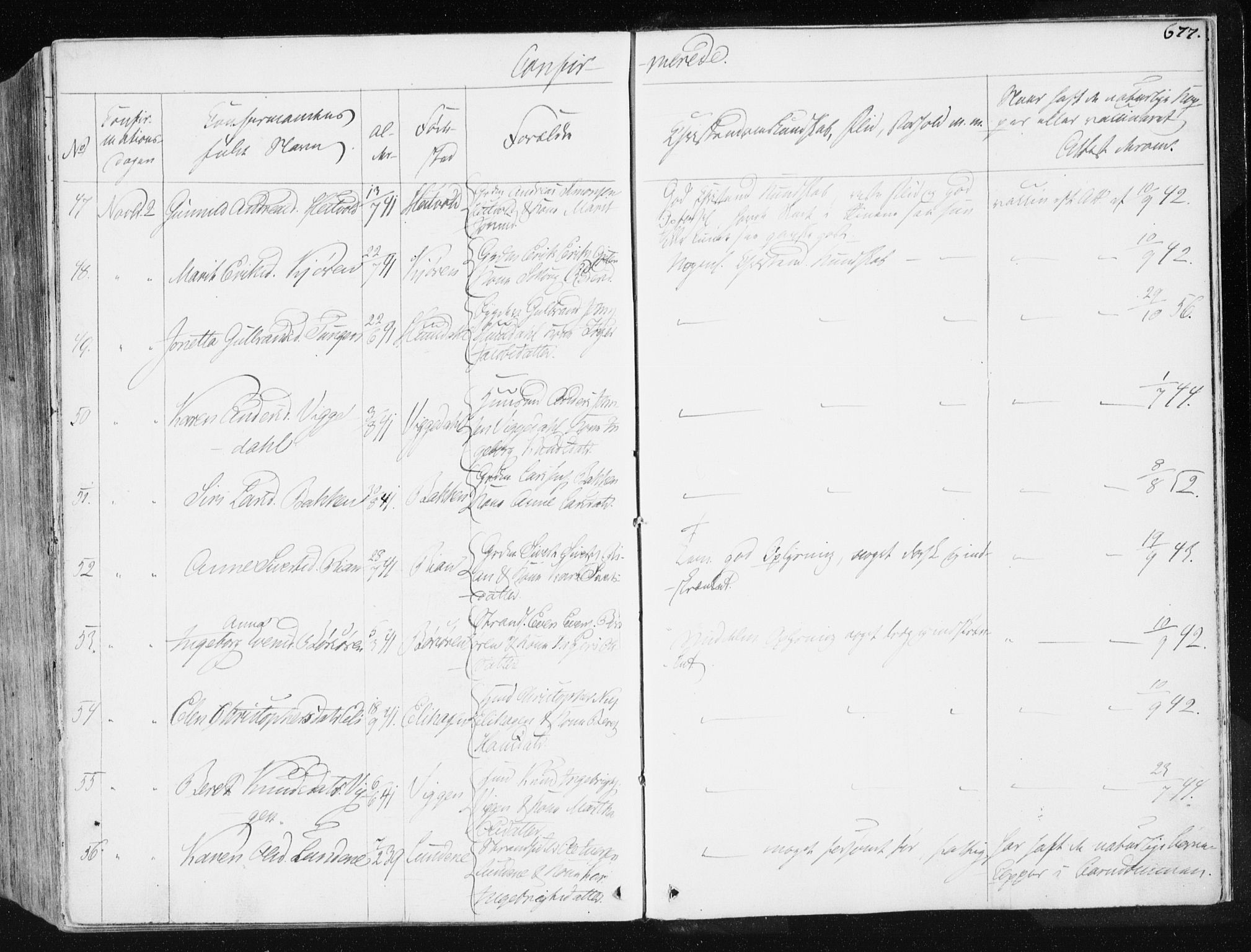 Ministerialprotokoller, klokkerbøker og fødselsregistre - Sør-Trøndelag, AV/SAT-A-1456/665/L0771: Parish register (official) no. 665A06, 1830-1856, p. 677