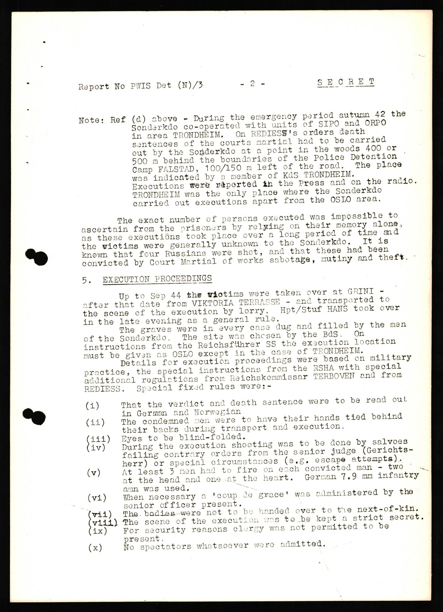 Forsvaret, Forsvarets overkommando II, AV/RA-RAFA-3915/D/Db/L0036: CI Questionaires. Tyske okkupasjonsstyrker i Norge. Tyskere., 1945-1946, p. 21