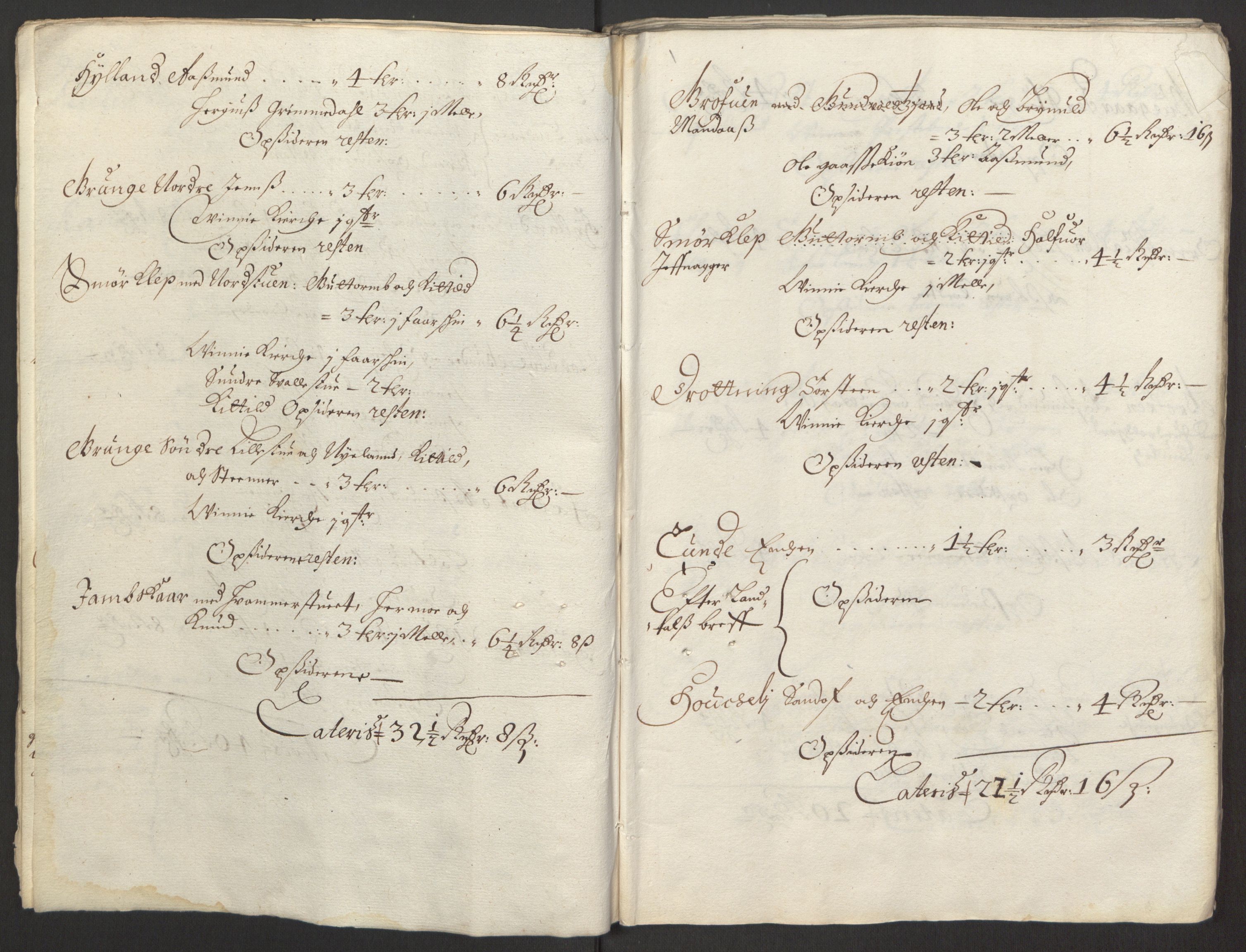 Rentekammeret inntil 1814, Reviderte regnskaper, Fogderegnskap, RA/EA-4092/R35/L2060: Fogderegnskap Øvre og Nedre Telemark, 1671-1672, p. 333