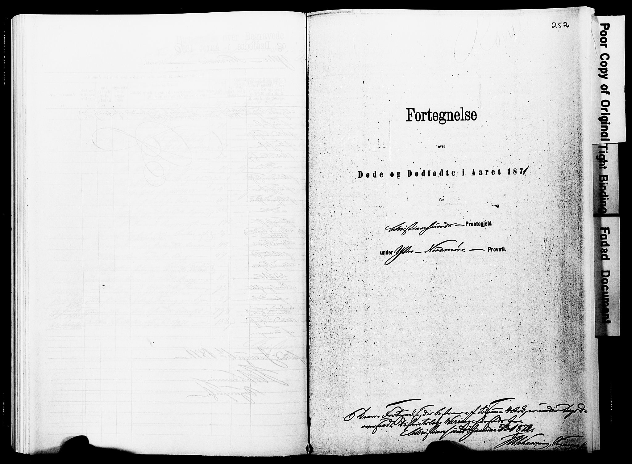 Ministerialprotokoller, klokkerbøker og fødselsregistre - Møre og Romsdal, SAT/A-1454/572/L0857: Parish register (official) no. 572D01, 1866-1872, p. 251-252