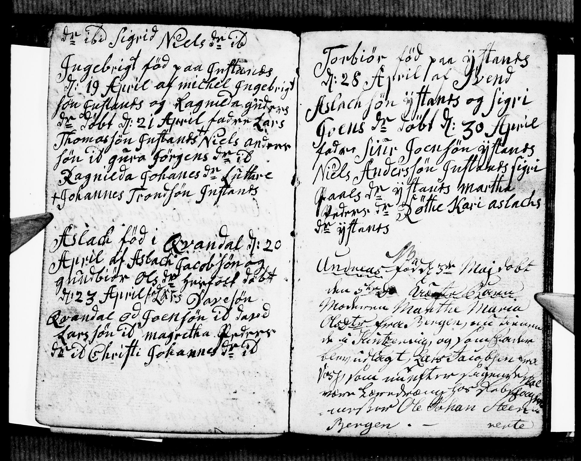 Ullensvang sokneprestembete, AV/SAB-A-78701/H/Hab: Parish register (copy) no. E 3, 1797-1800