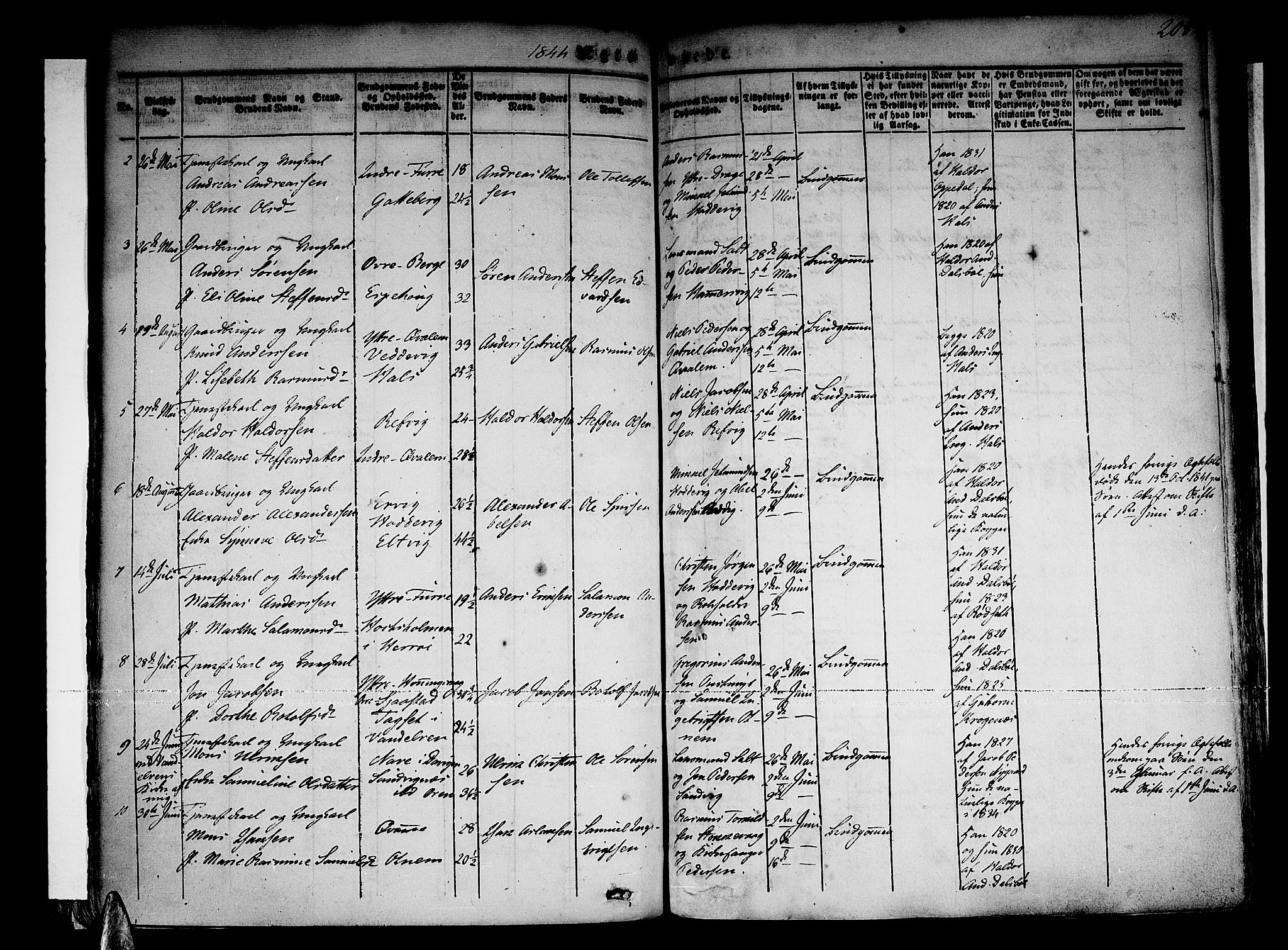 Selje sokneprestembete, AV/SAB-A-99938/H/Ha/Haa/Haaa: Parish register (official) no. A 9, 1829-1844, p. 209