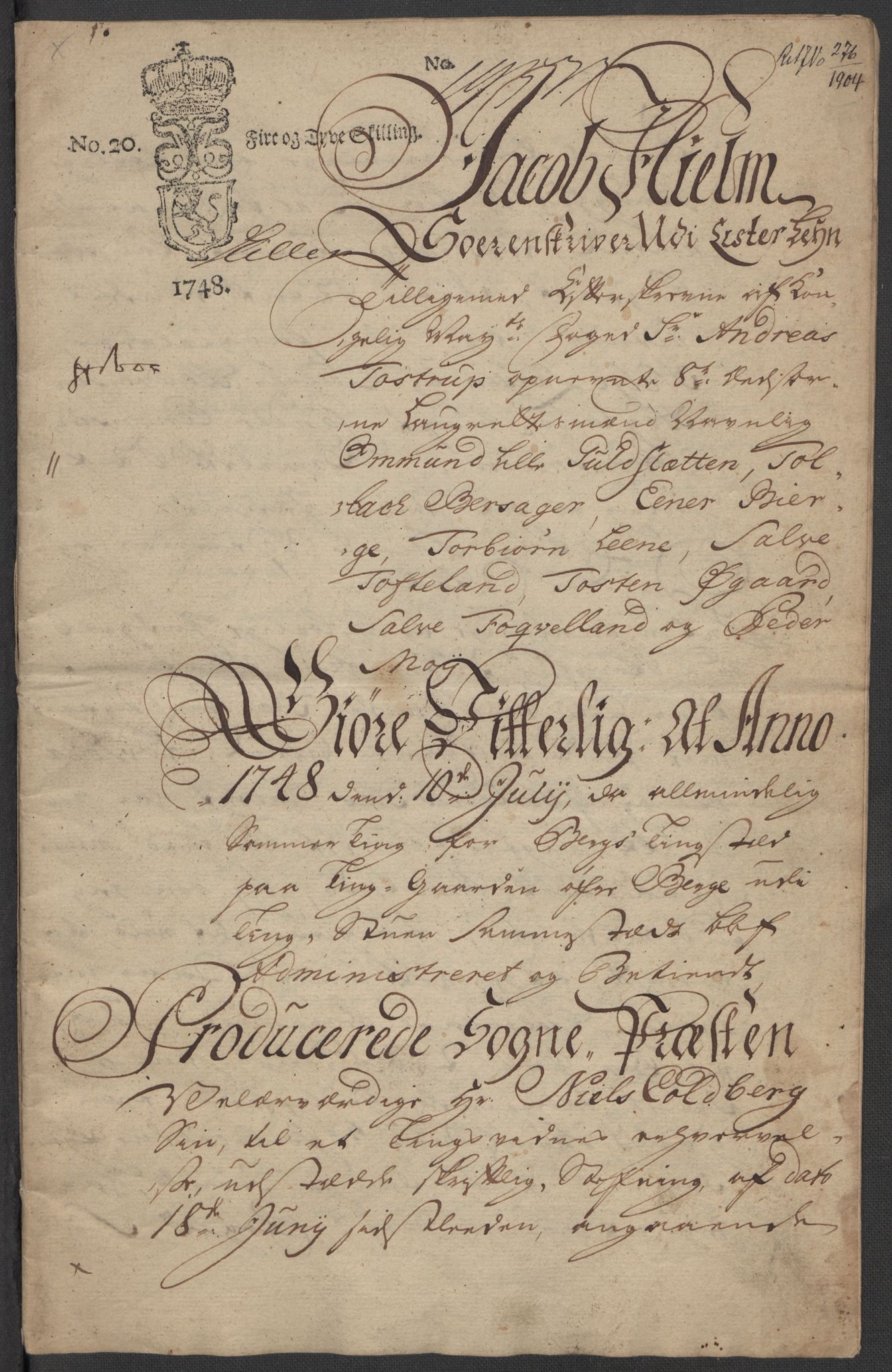 Riksarkivets diplomsamling, RA/EA-5965/F15/L0033: Prestearkiv Vest-Agder, 1748-1837, p. 310