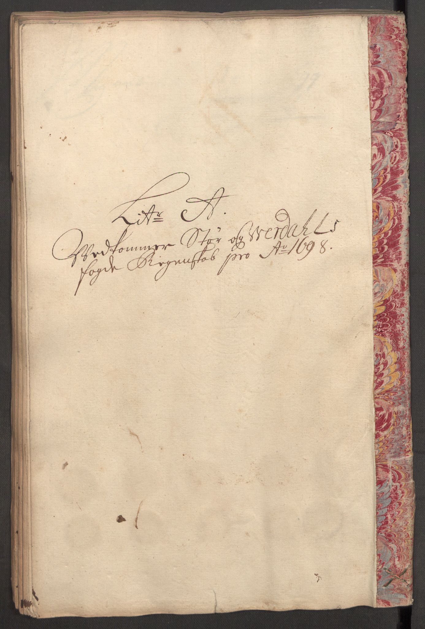 Rentekammeret inntil 1814, Reviderte regnskaper, Fogderegnskap, RA/EA-4092/R62/L4190: Fogderegnskap Stjørdal og Verdal, 1698, p. 94