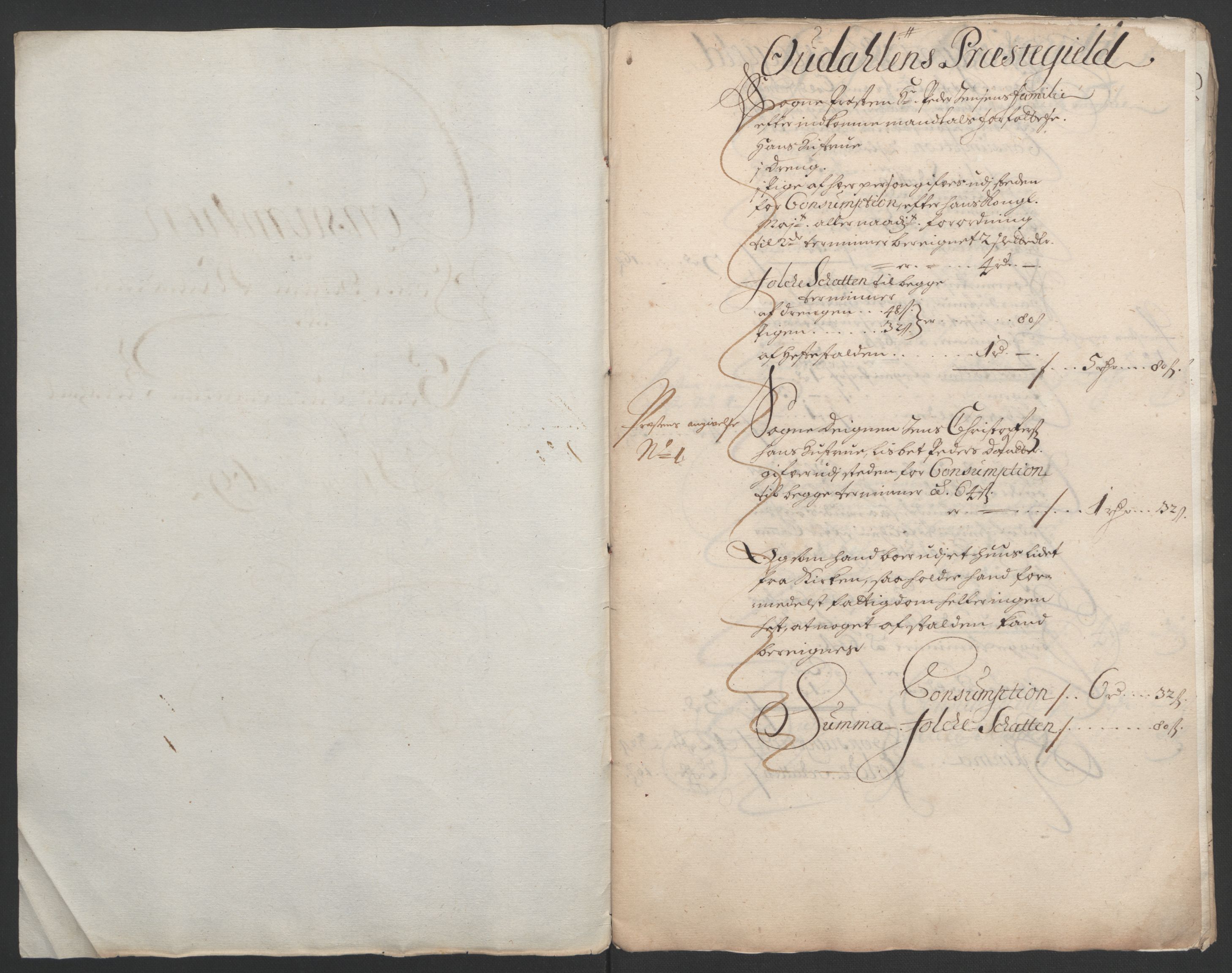 Rentekammeret inntil 1814, Reviderte regnskaper, Fogderegnskap, RA/EA-4092/R13/L0832: Fogderegnskap Solør, Odal og Østerdal, 1694, p. 289