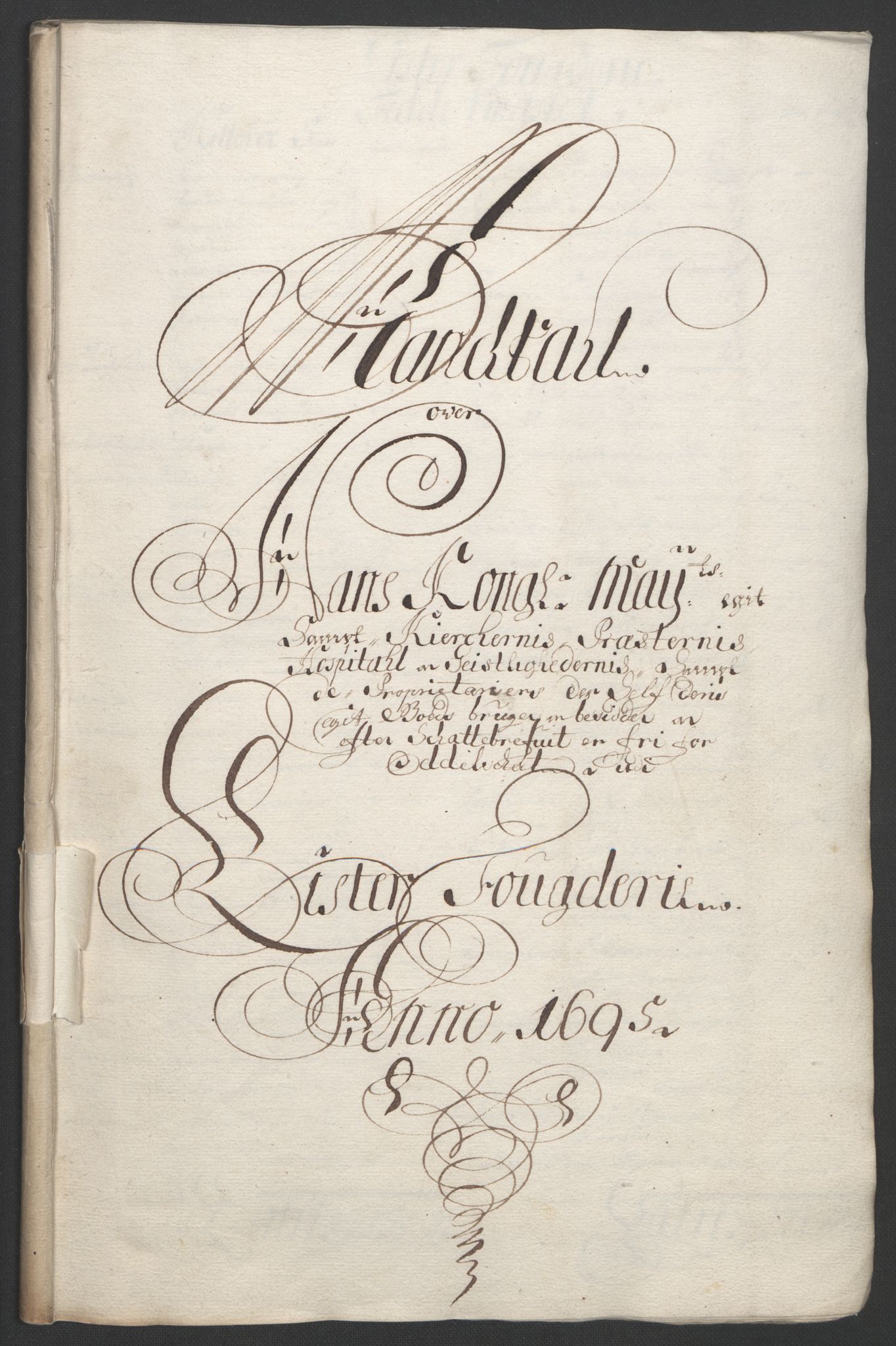Rentekammeret inntil 1814, Reviderte regnskaper, Fogderegnskap, RA/EA-4092/R43/L2545: Fogderegnskap Lista og Mandal, 1694-1695, p. 274