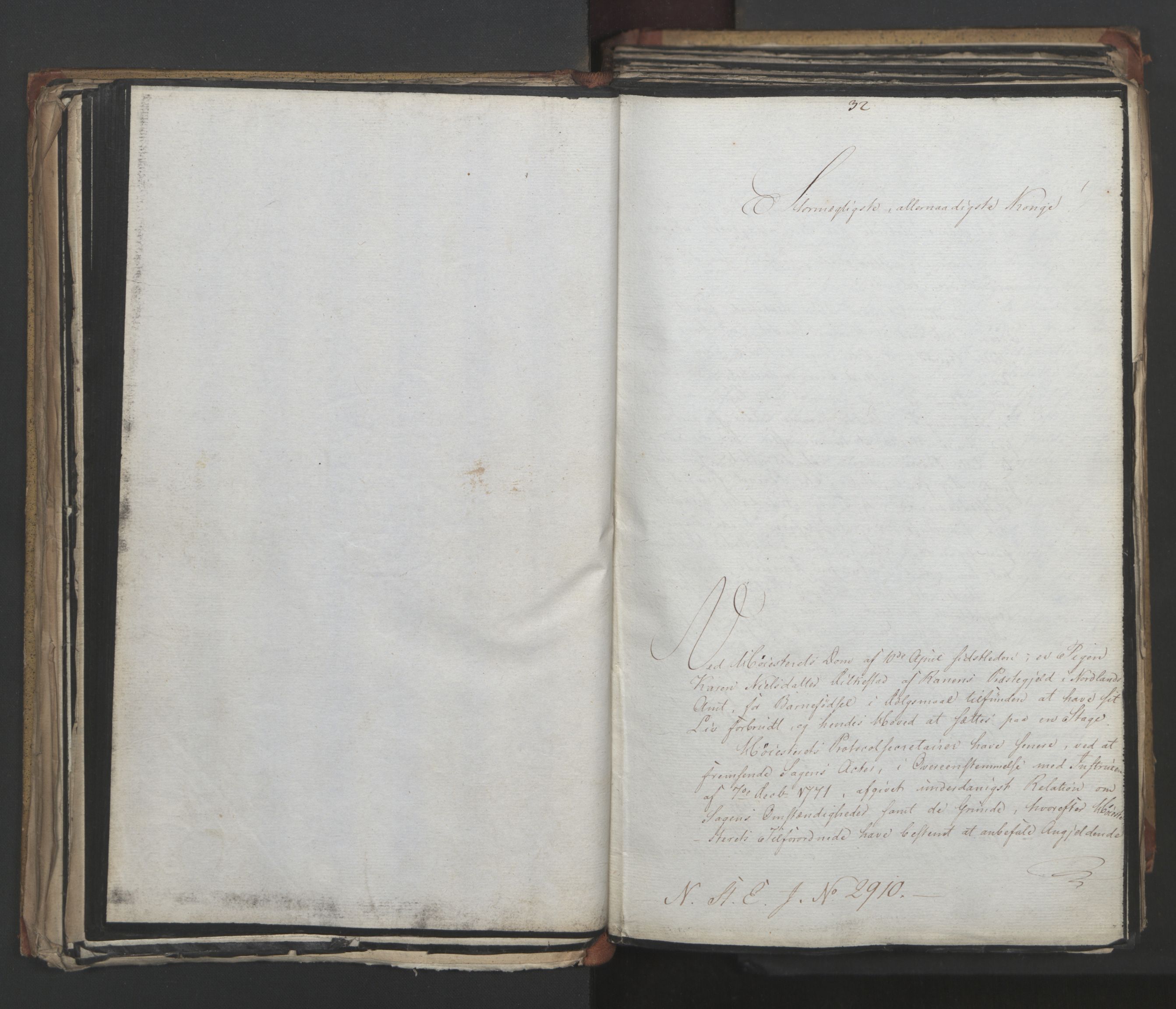 Statsrådsavdelingen i Stockholm, RA/S-1003/D/Da/L0014: Regjeringsinnstillinger nr. 2890-3057, 1818, p. 121