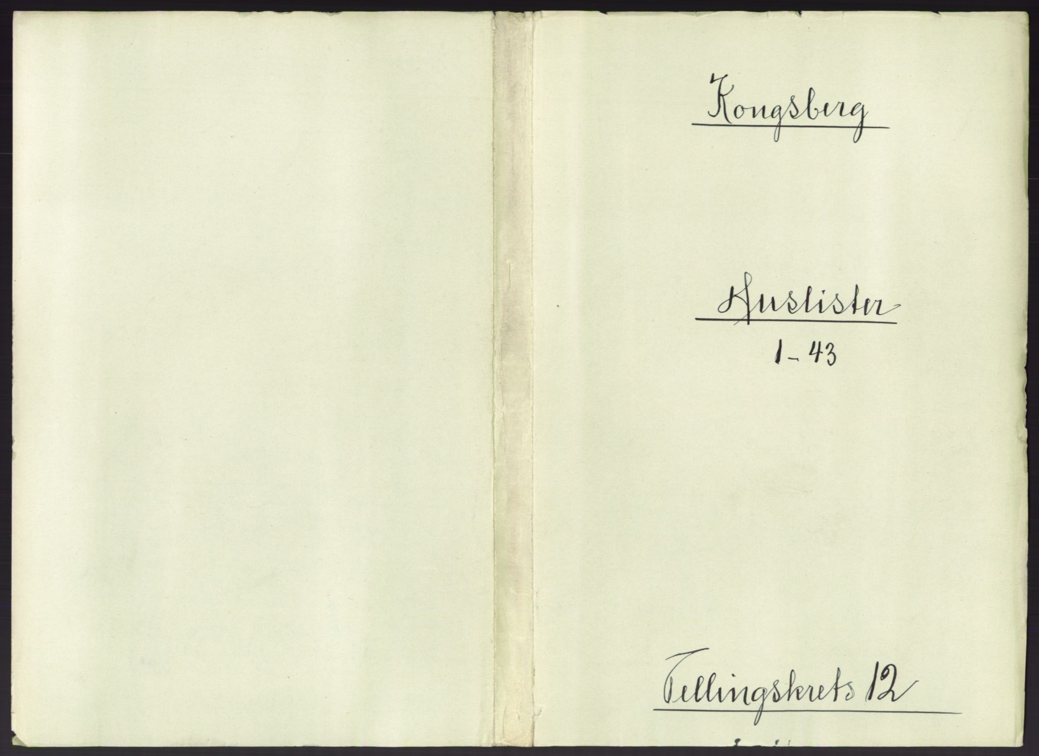 RA, 1891 census for 0604 Kongsberg, 1891, p. 1503