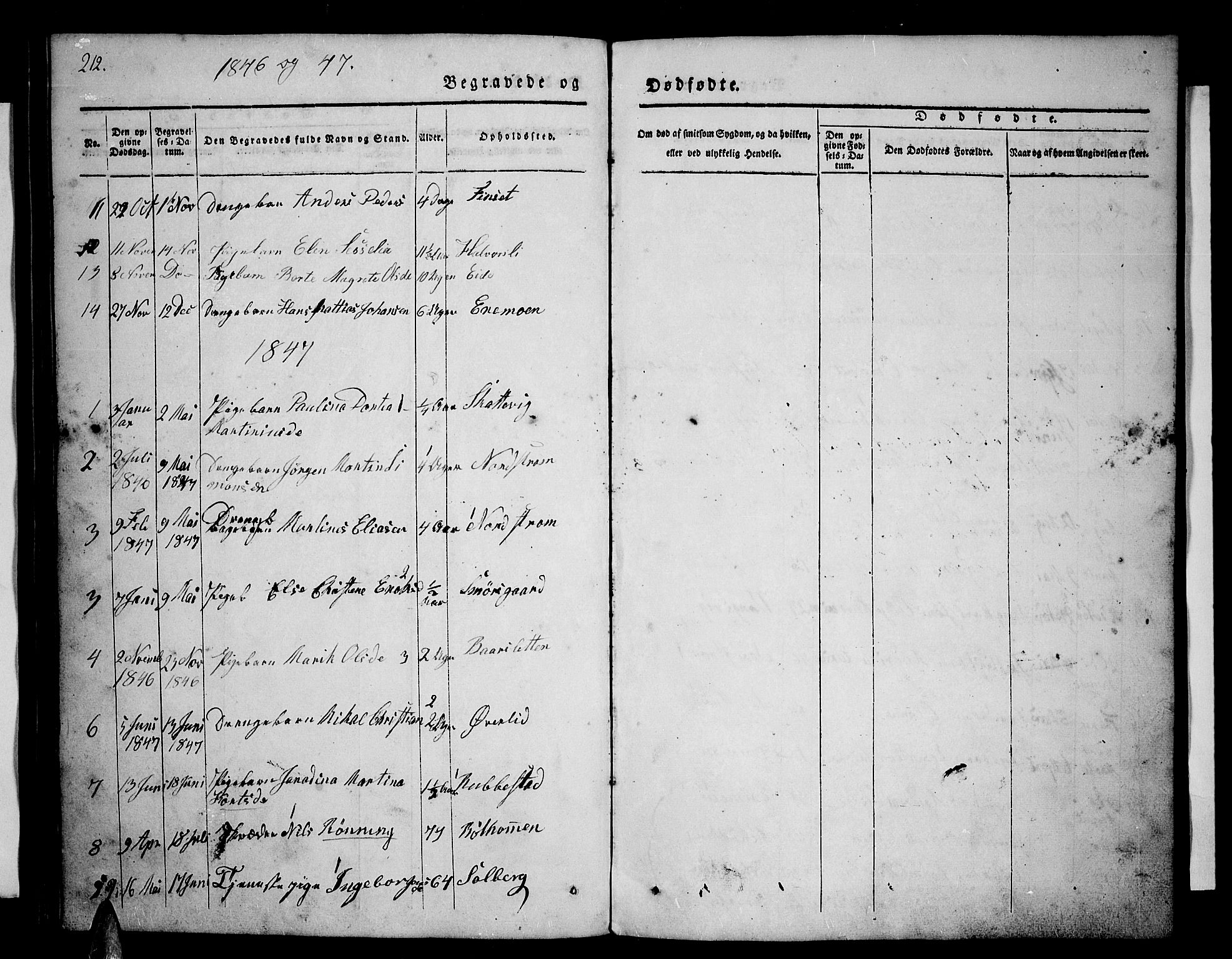 Tranøy sokneprestkontor, SATØ/S-1313/I/Ia/Iab/L0001klokker: Parish register (copy) no. 1, 1835-1853, p. 212