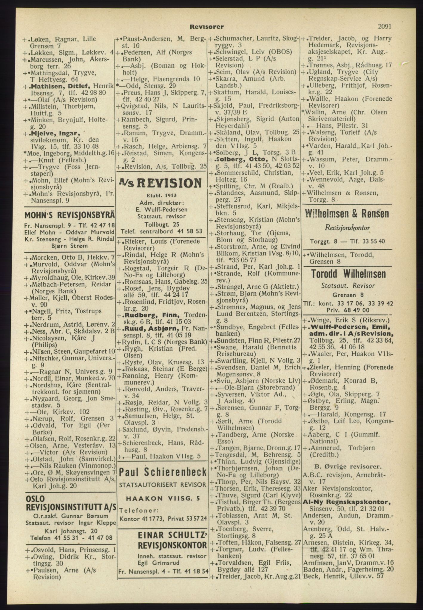 Kristiania/Oslo adressebok, PUBL/-, 1960-1961, p. 2091