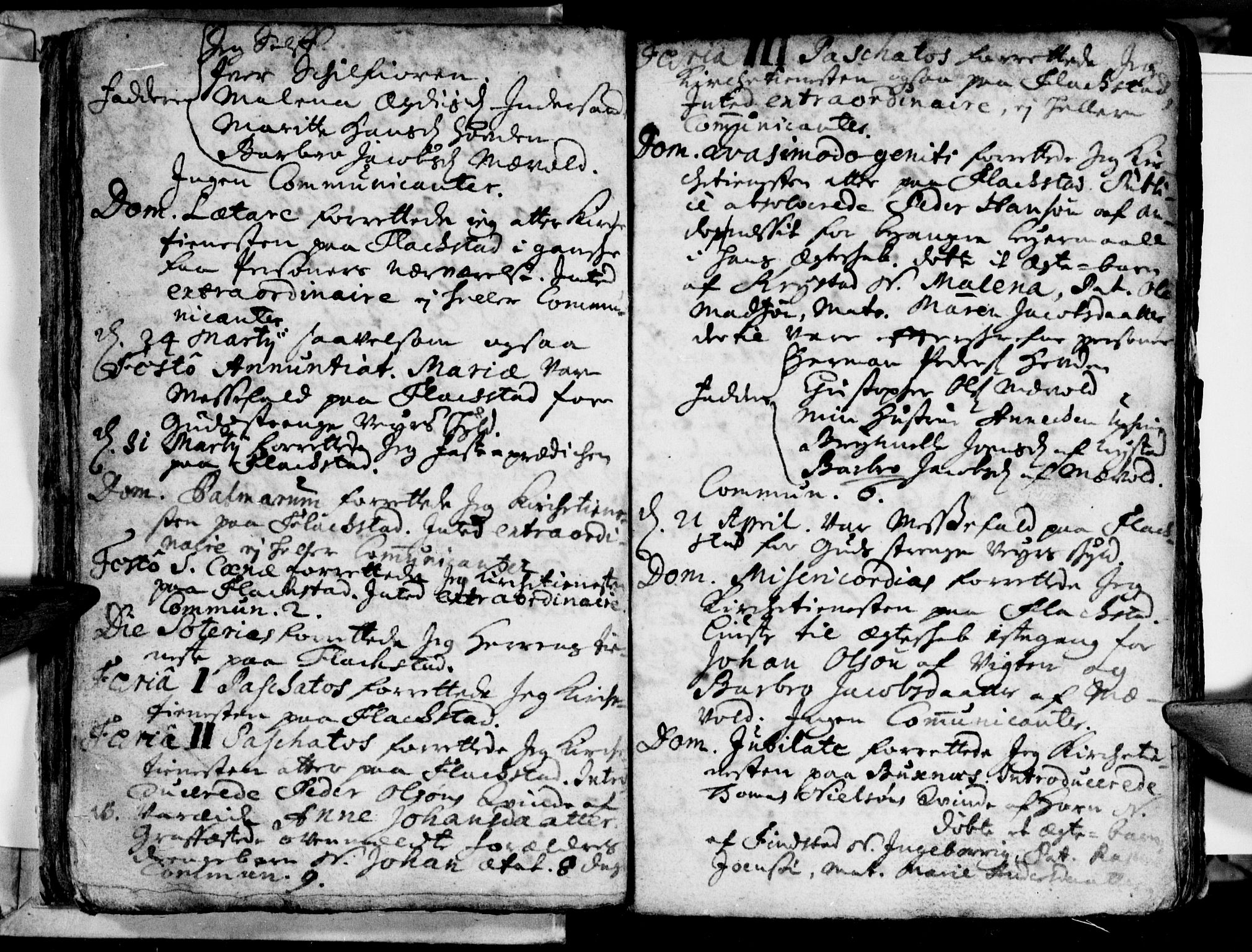 Ministerialprotokoller, klokkerbøker og fødselsregistre - Nordland, AV/SAT-A-1459/881/L1162: Curate's parish register no. 881B01, 1704-1748