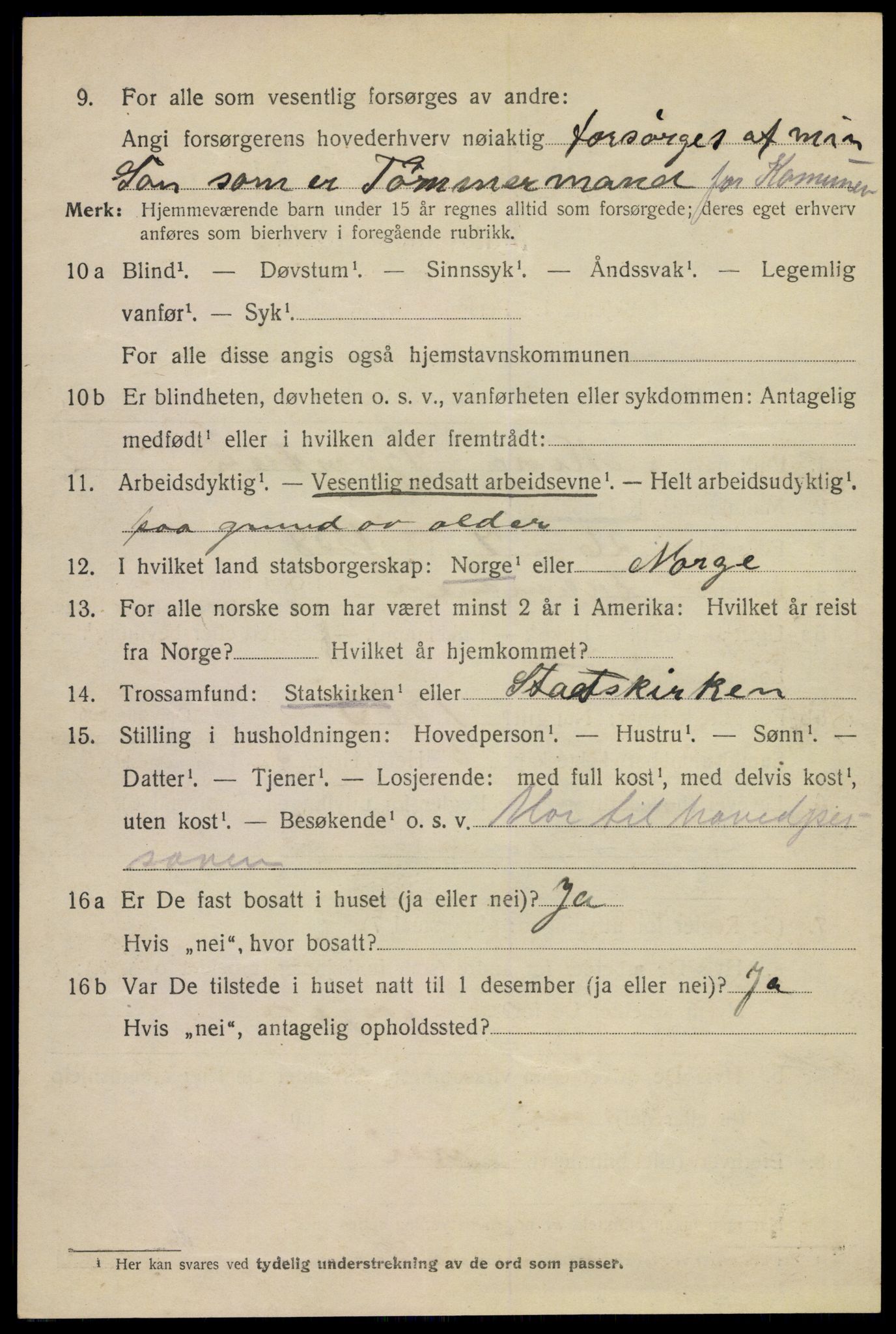 SAKO, 1920 census for Drammen, 1920, p. 30096