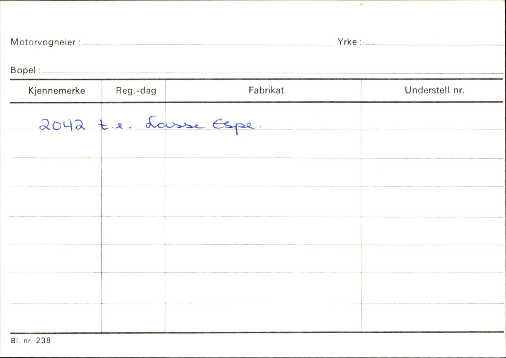 Statens vegvesen, Sogn og Fjordane vegkontor, AV/SAB-A-5301/4/F/L0132: Eigarregister Askvoll A-Å. Balestrand A-Å, 1945-1975, p. 1094