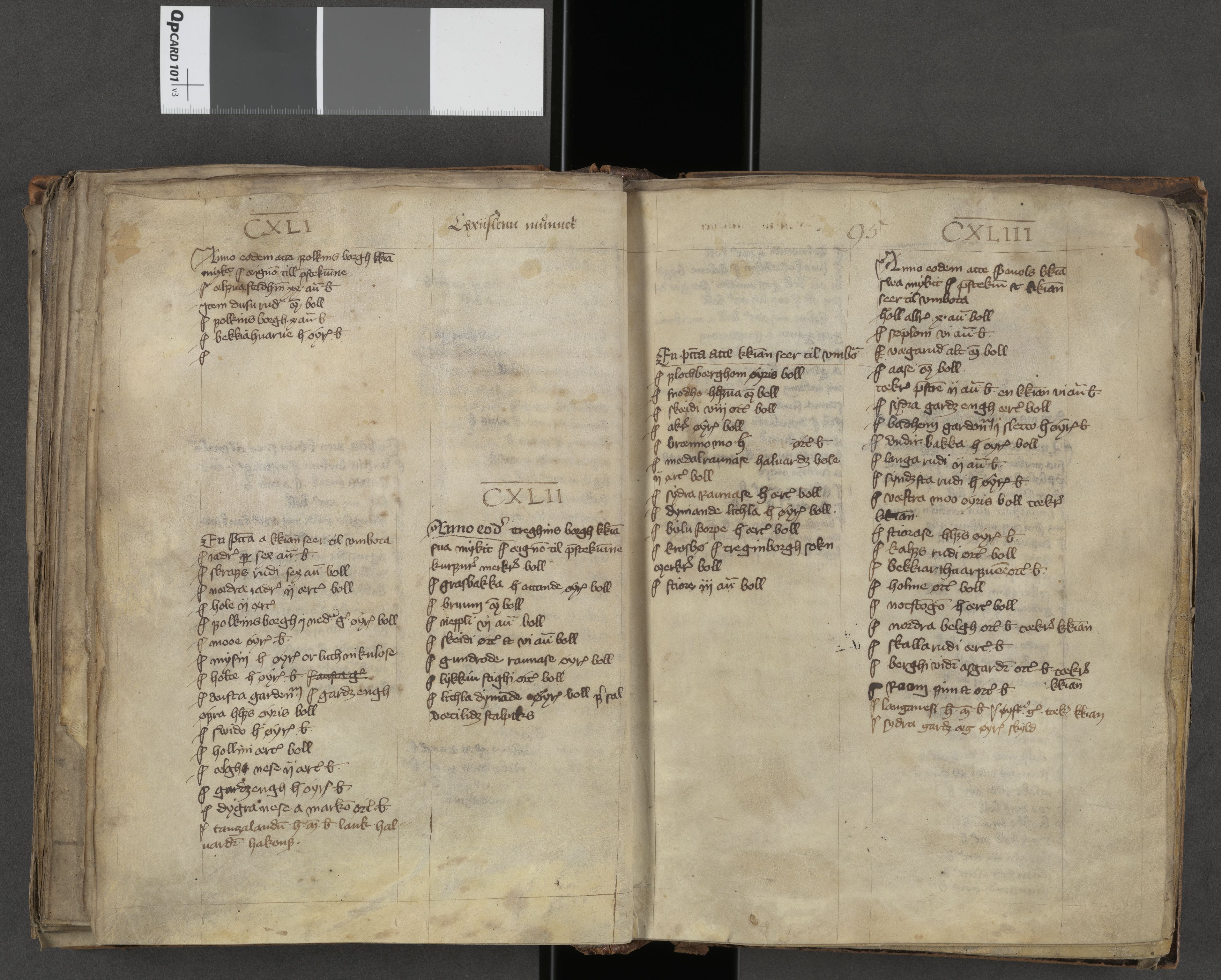 Riksarkivets diplomsamling, AV/RA-EA-5965/F05/L0242: NRA AM 328 fol., 1390-1400, p. 94b-95a