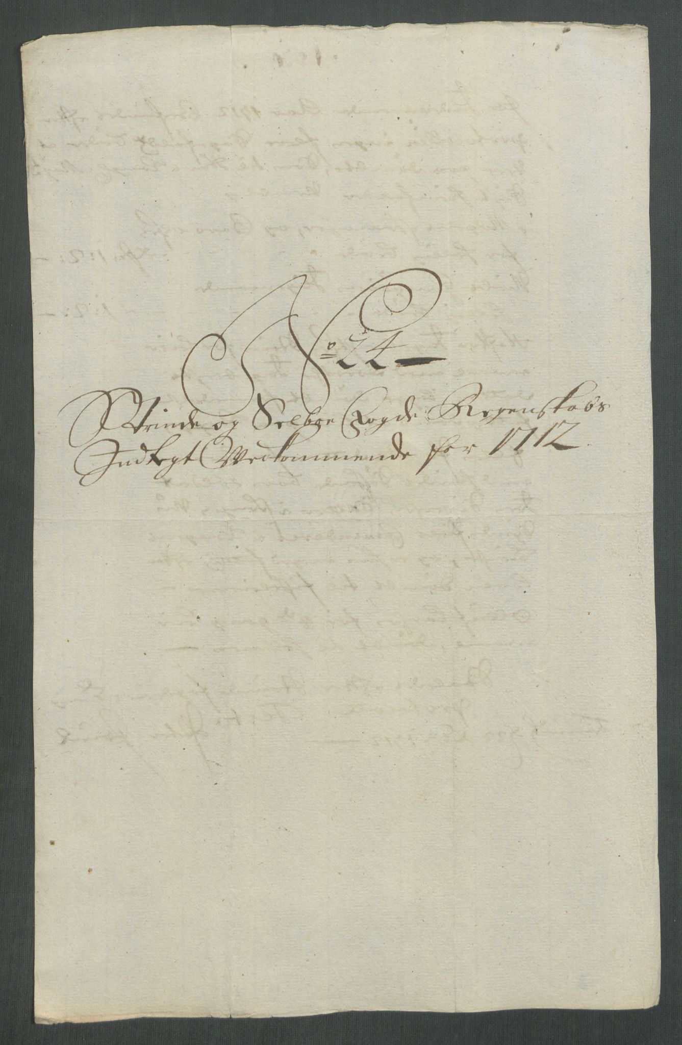 Rentekammeret inntil 1814, Reviderte regnskaper, Fogderegnskap, RA/EA-4092/R61/L4113: Fogderegnskap Strinda og Selbu, 1712-1713, p. 192