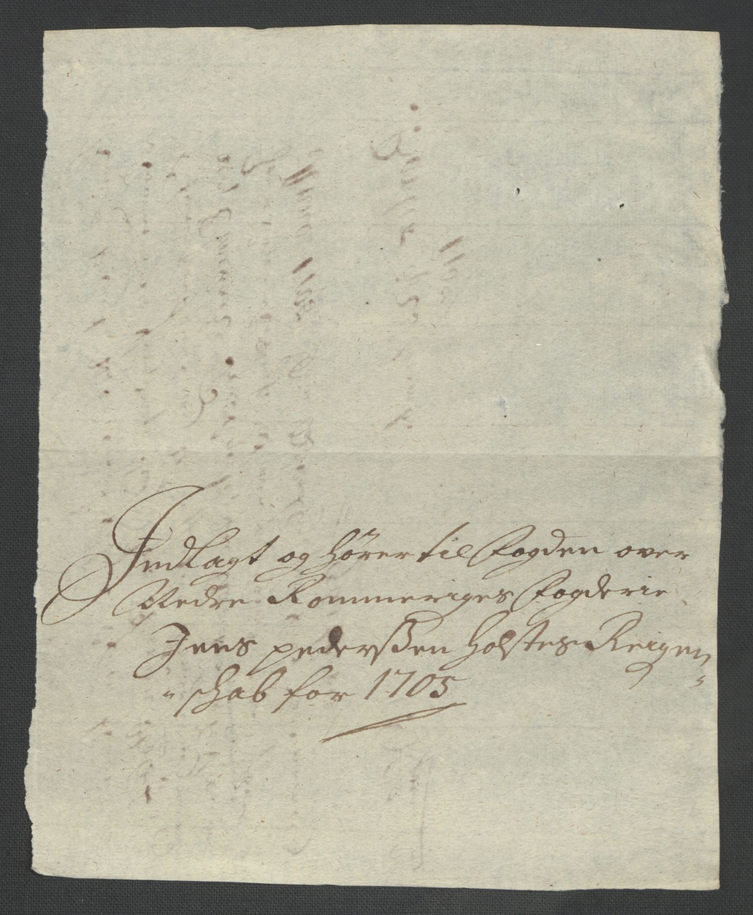 Rentekammeret inntil 1814, Reviderte regnskaper, Fogderegnskap, AV/RA-EA-4092/R11/L0589: Fogderegnskap Nedre Romerike, 1705, p. 180